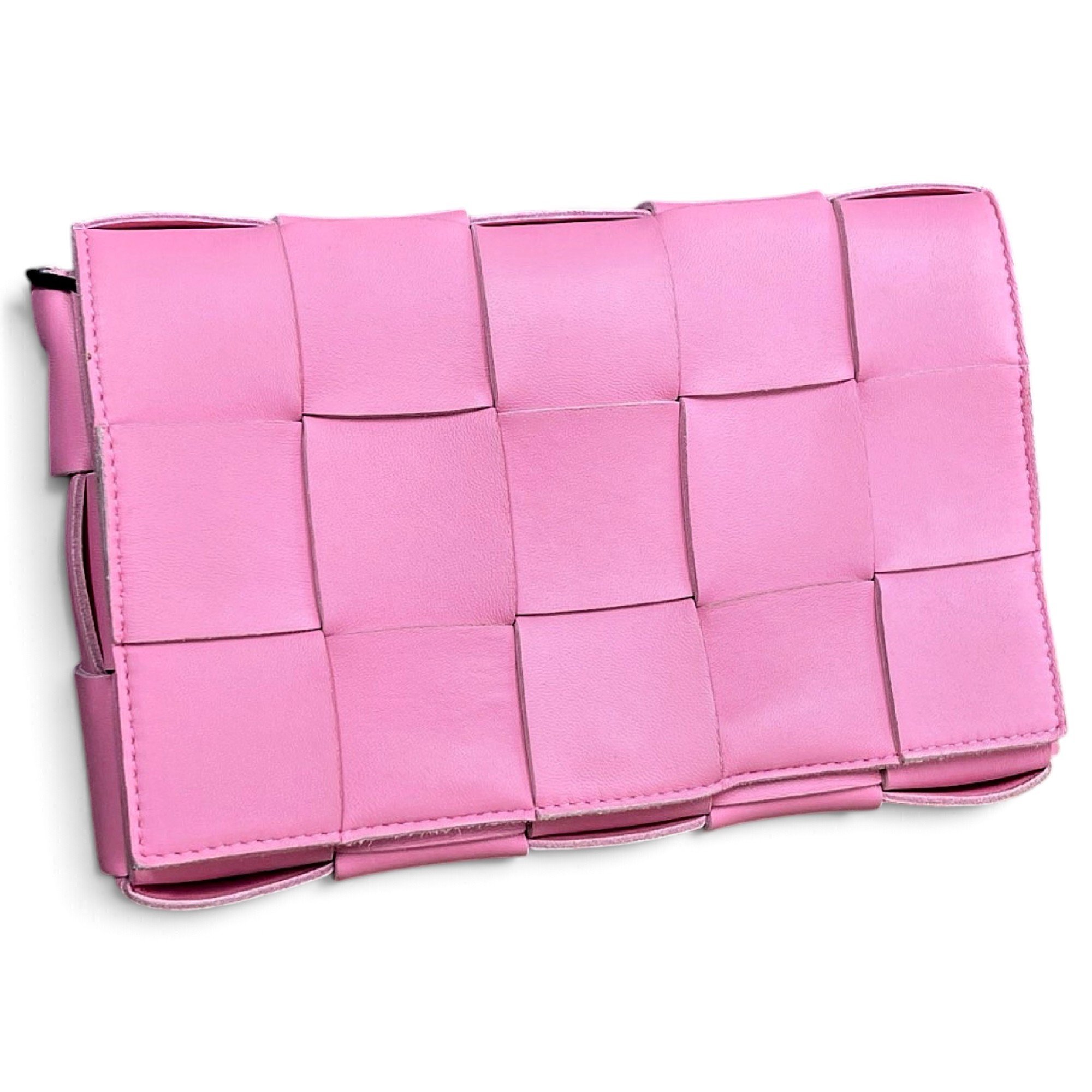 Cassette leather crossbody bag