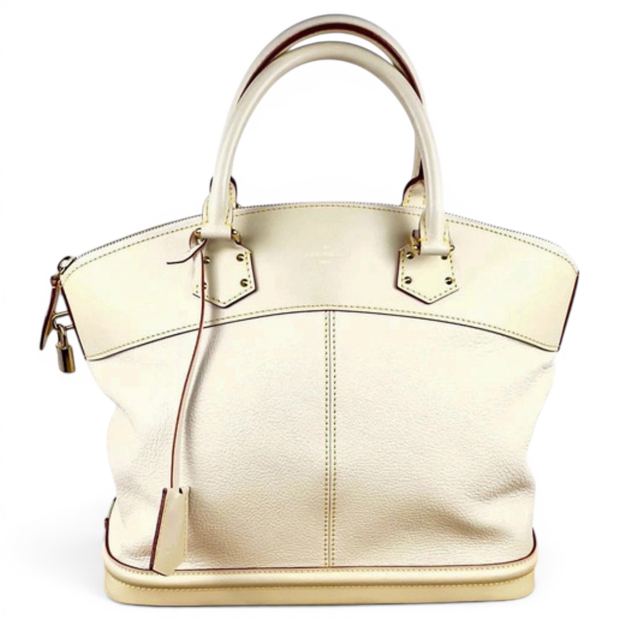 Lockit leather handbag