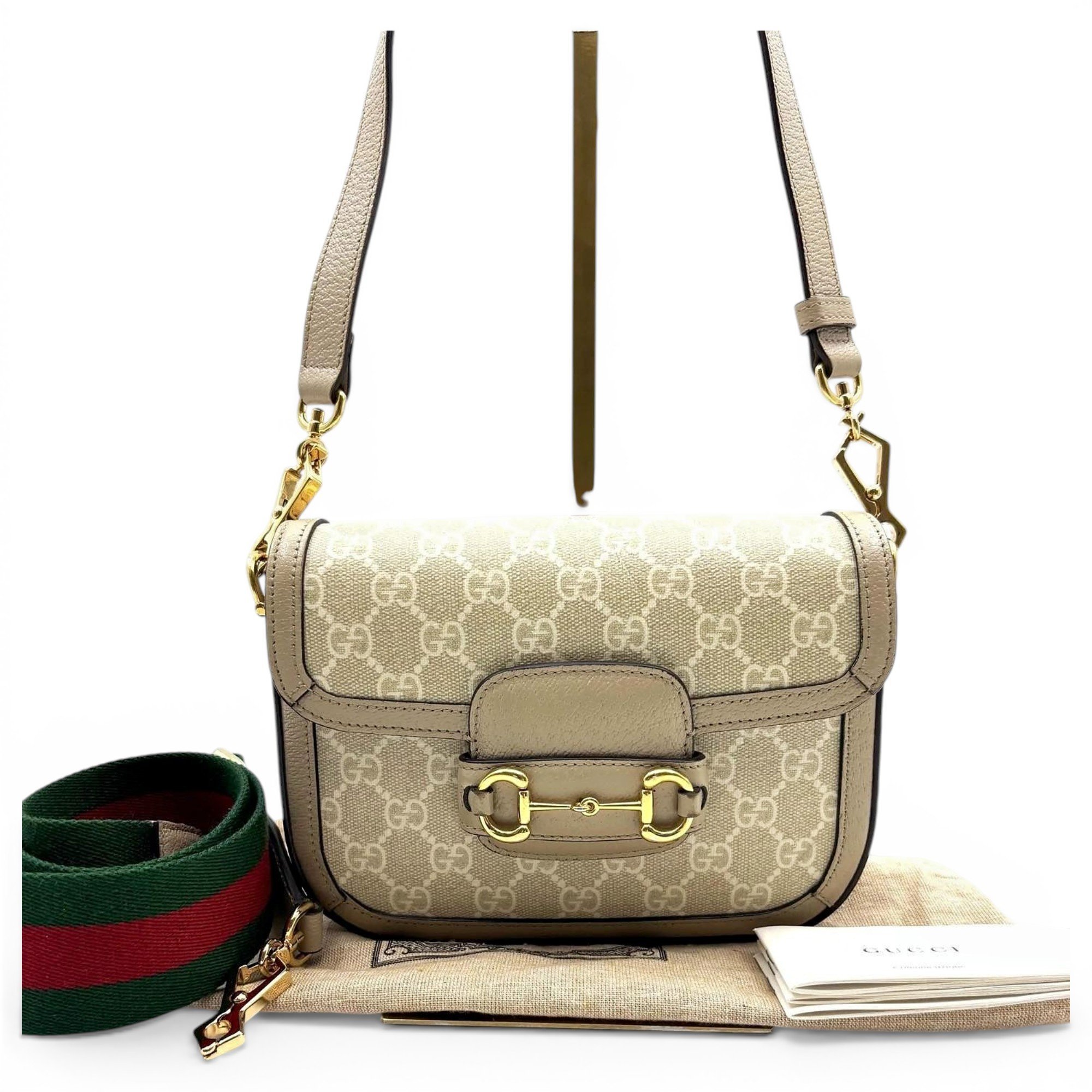 Horsebit 1955 cloth handbag