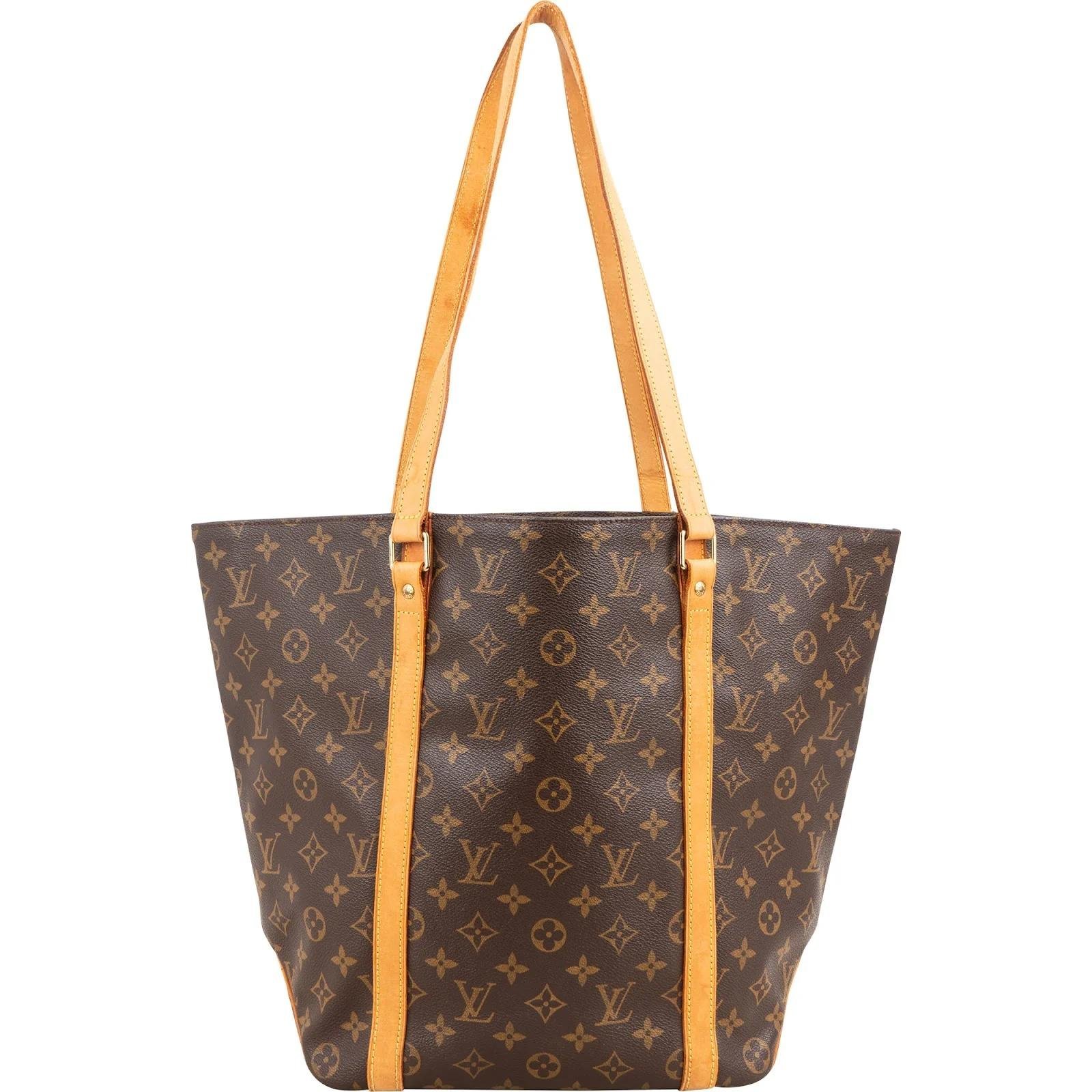 Shopping leather handbag