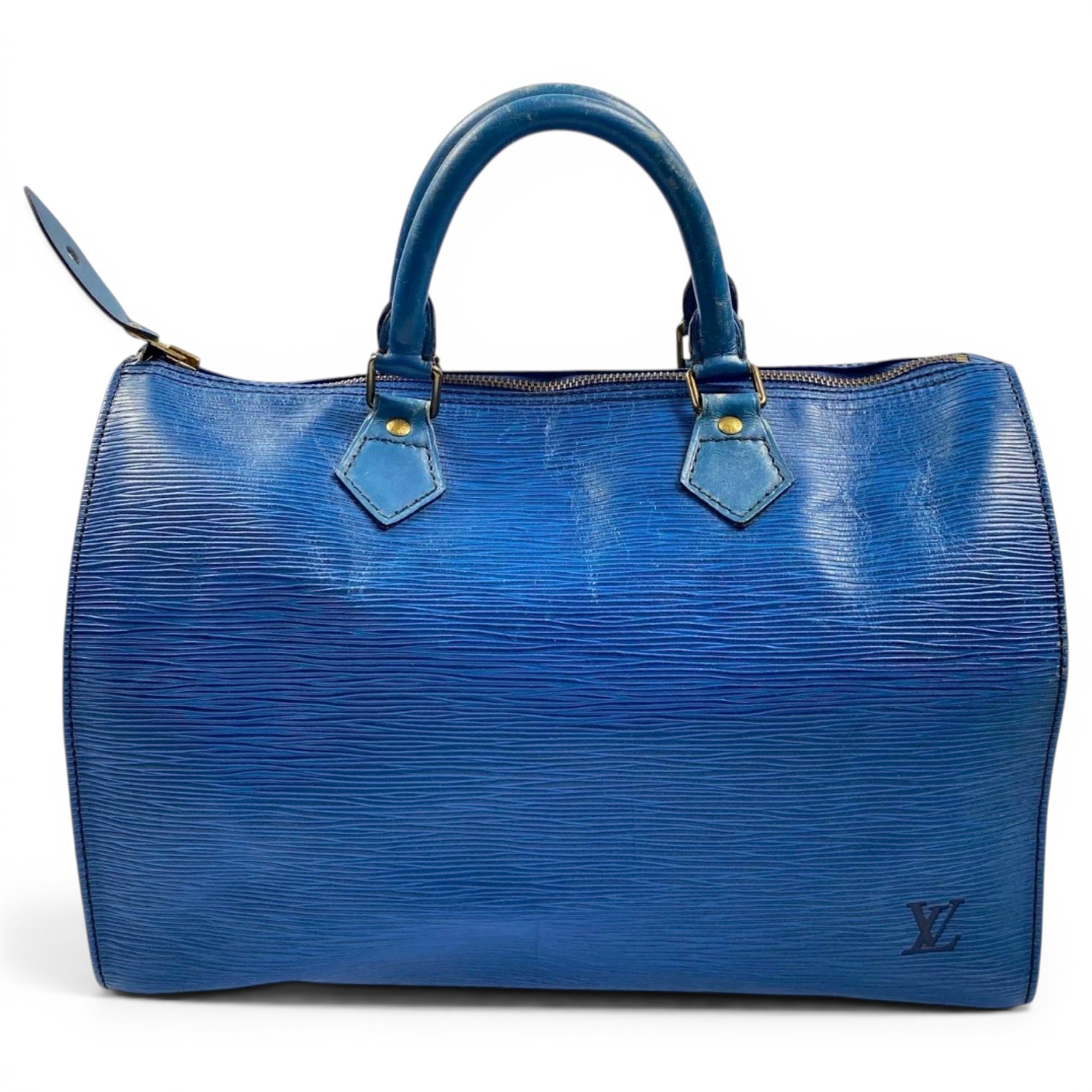Speedy leather handbag