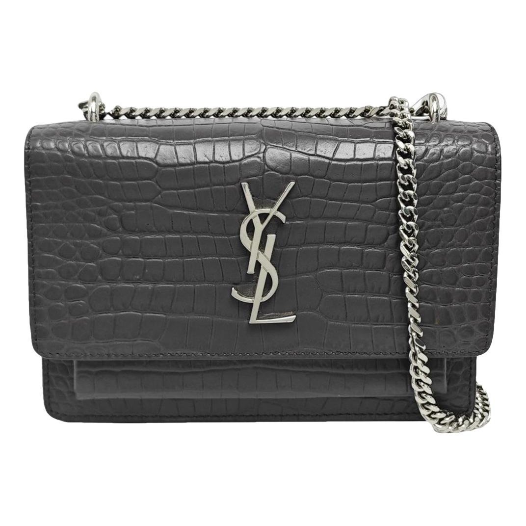 Sunset leather crossbody bag