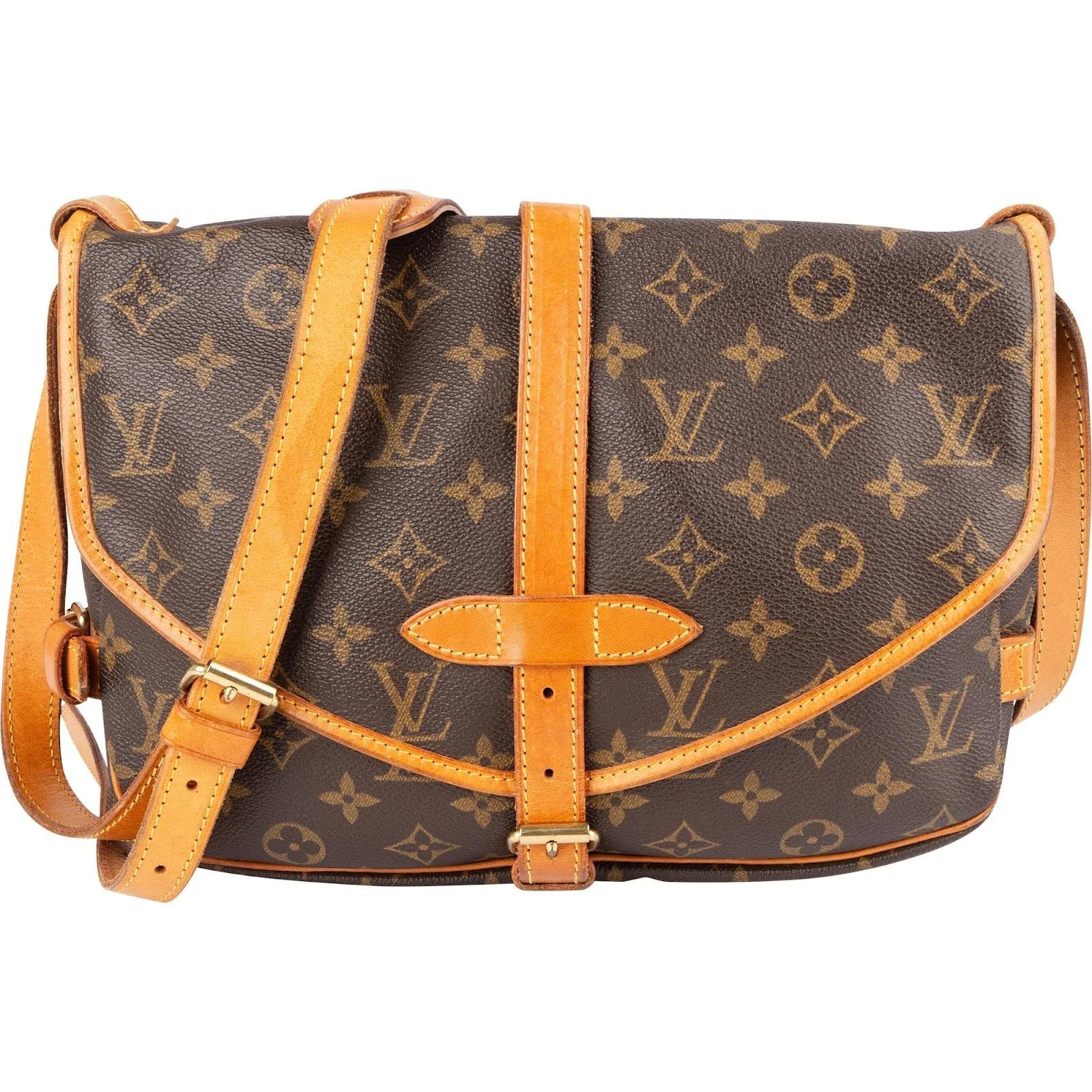 Saumur leather crossbody bag