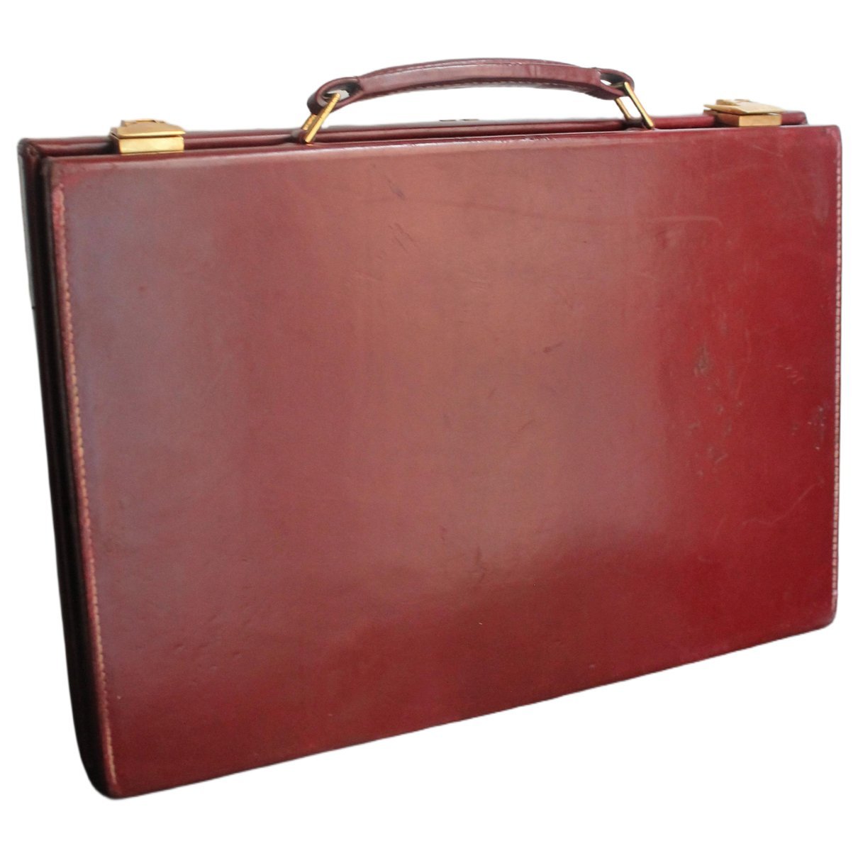 Leather travel bag