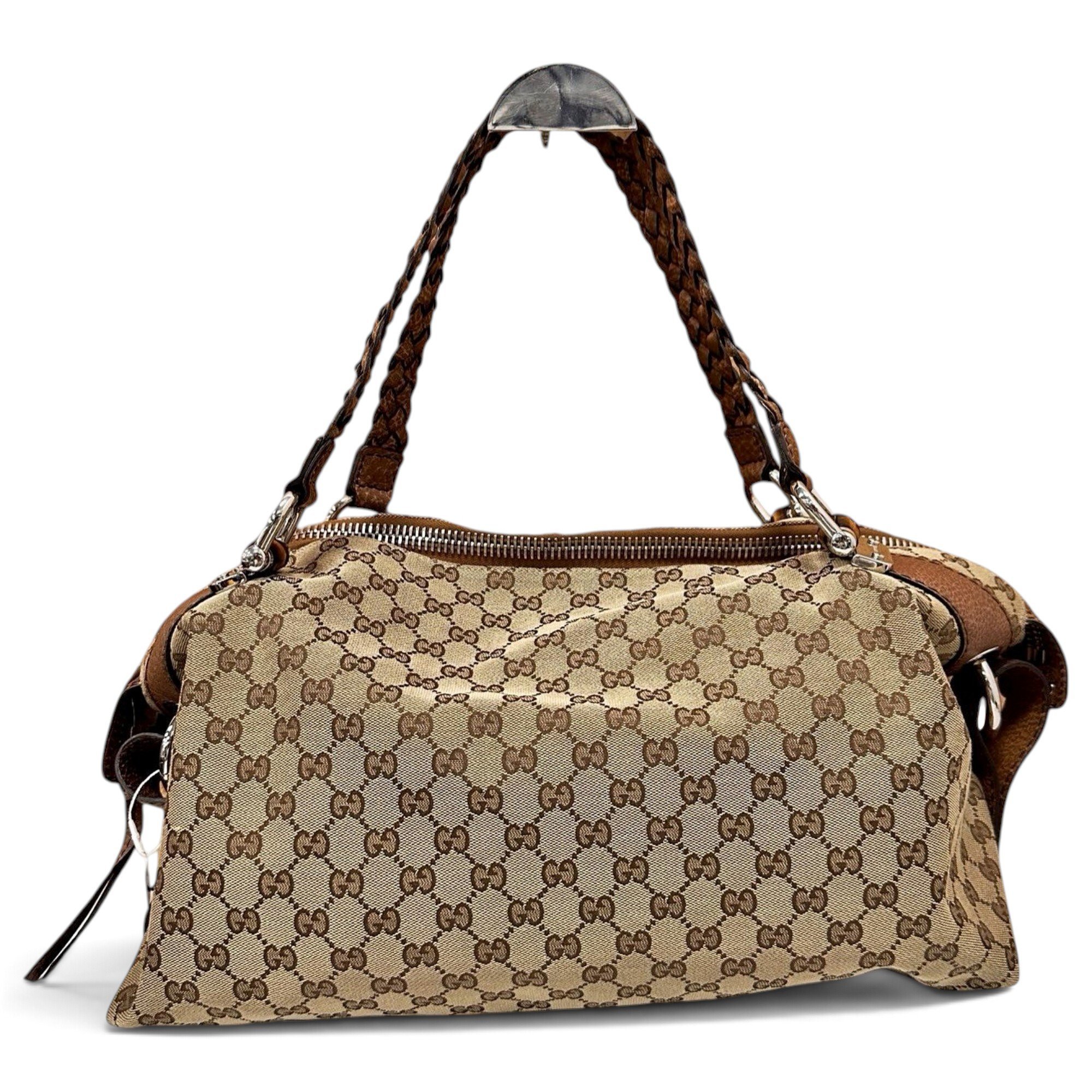 Hobo leather handbag