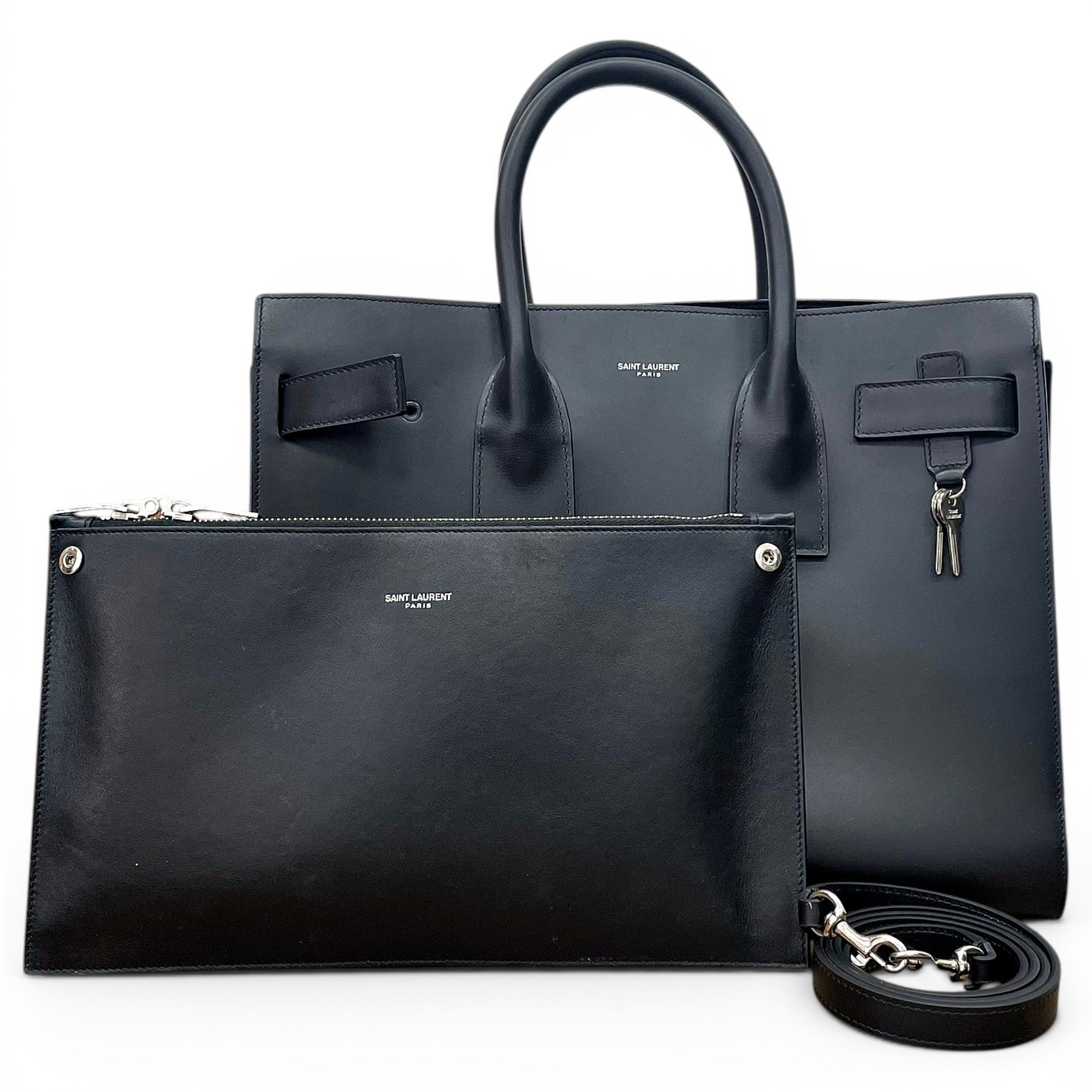 Sac de Jour leather handbag