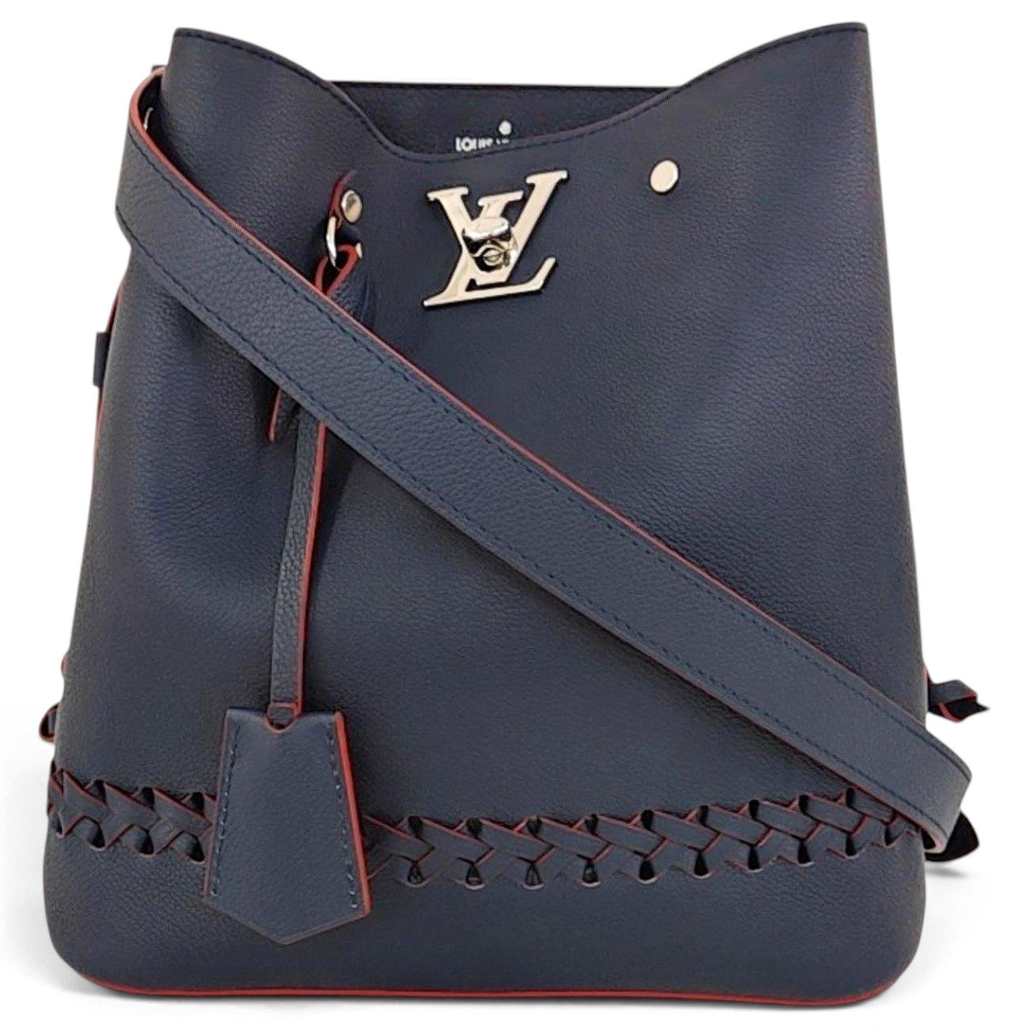 Lockme leather handbag