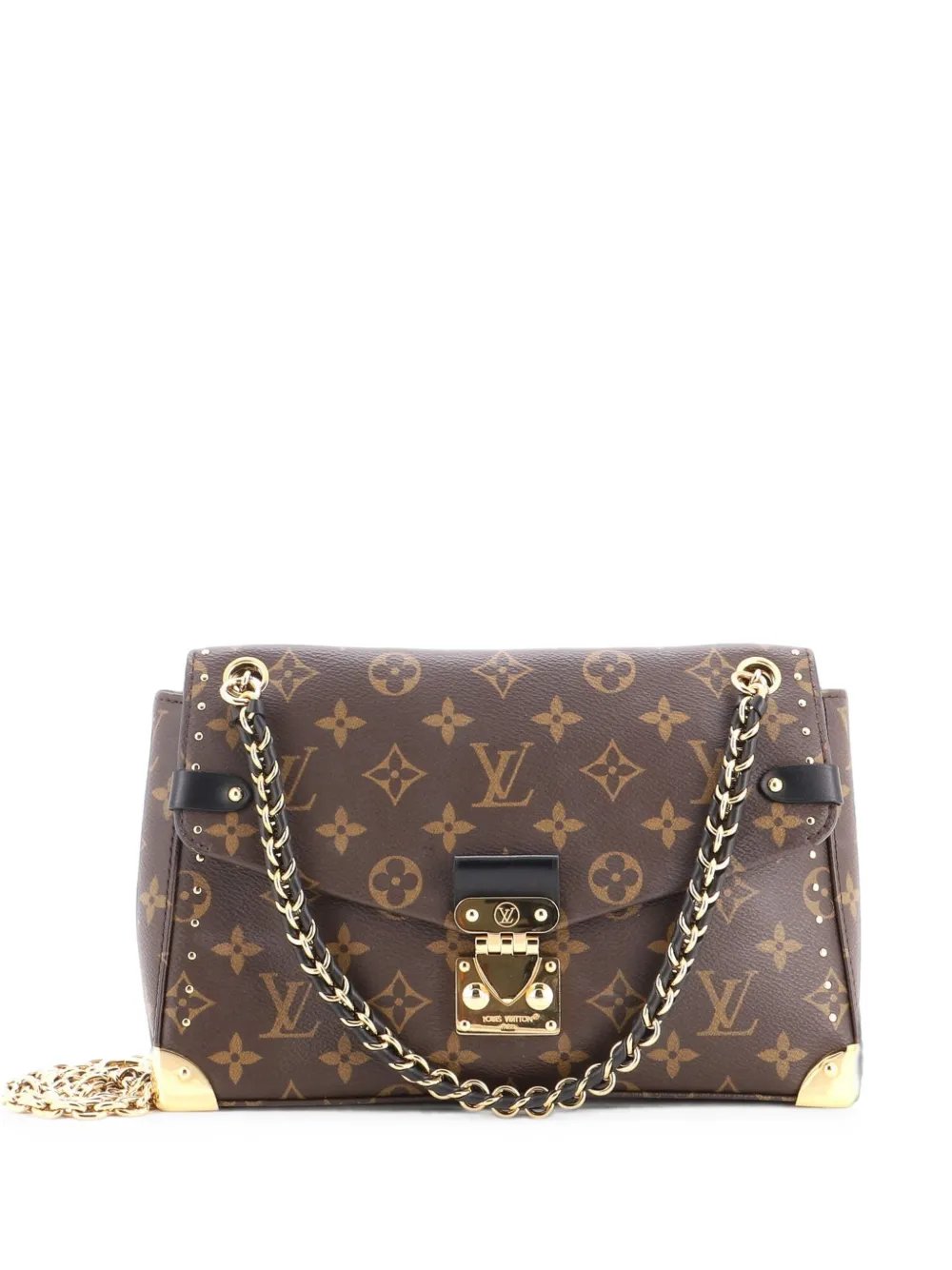 Trunkie Handbag Monogram Canvas shoulder bag