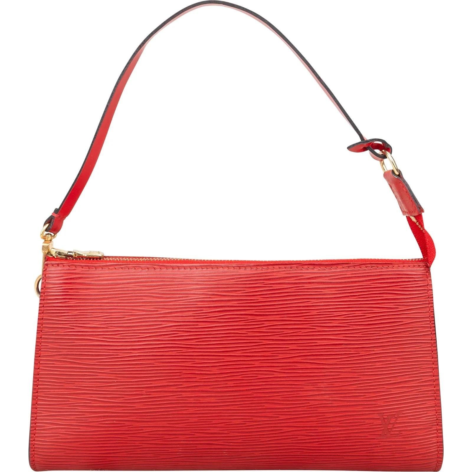 Pochette Accessoire leather handbag