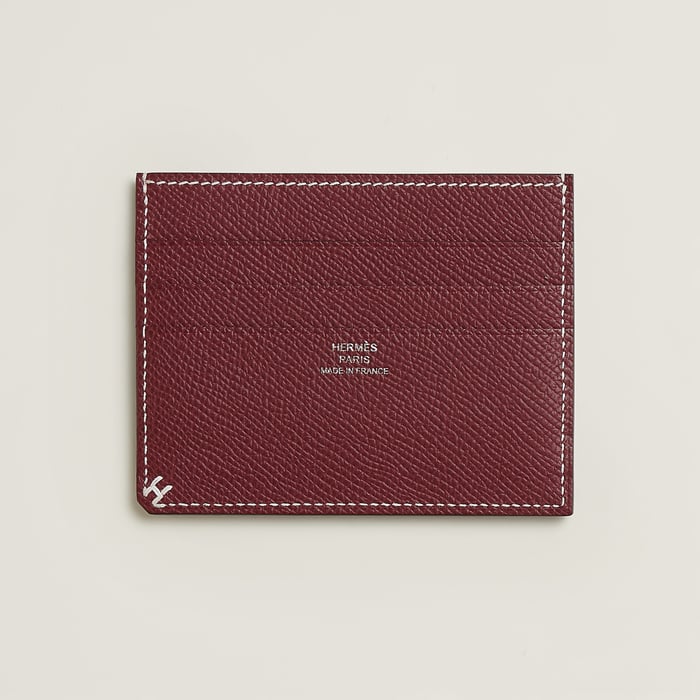 Rouge H H Sellier Card Holder