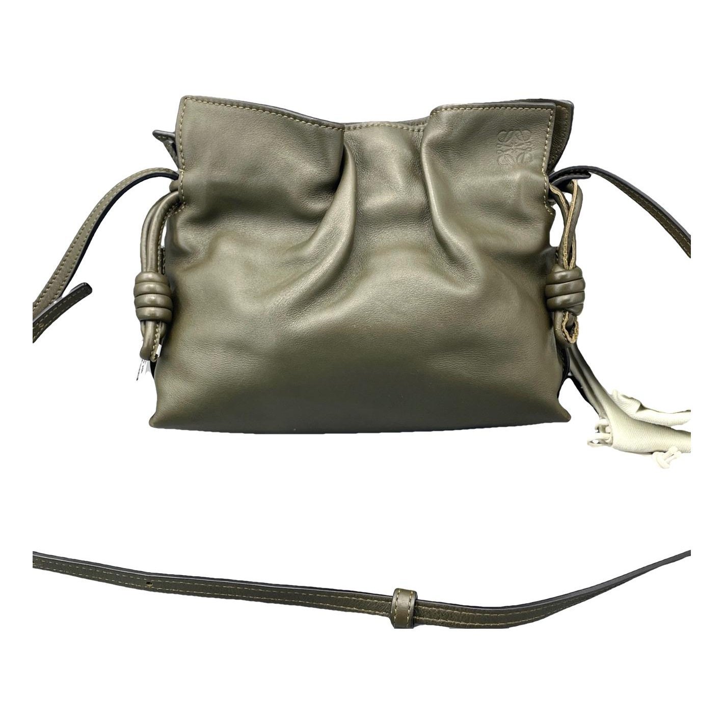Flamenco leather handbag