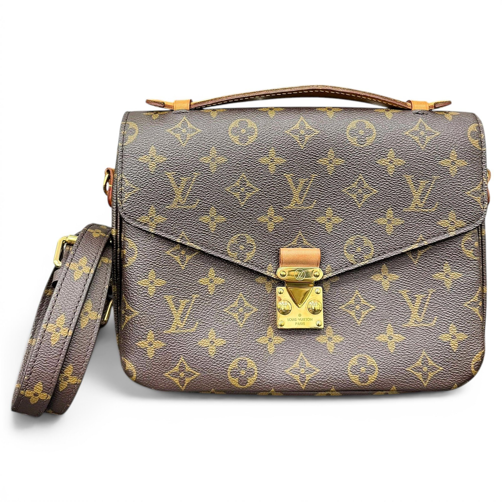Metis leather handbag