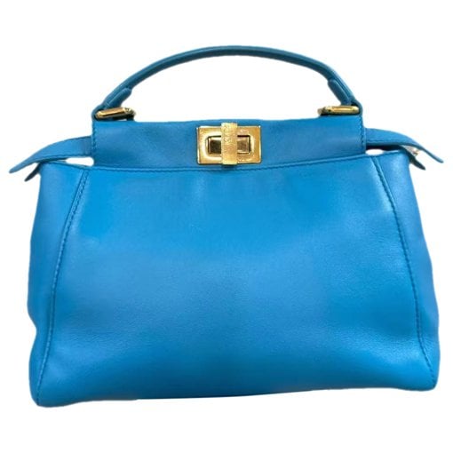 Peekaboo leather handbag