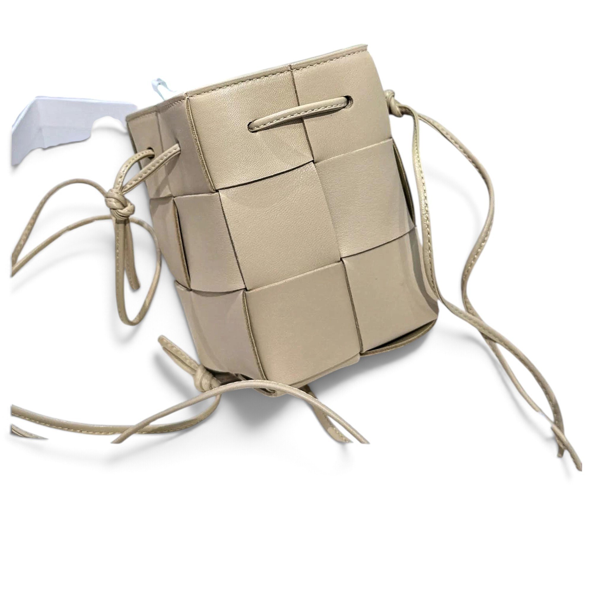 Cassette leather crossbody bag