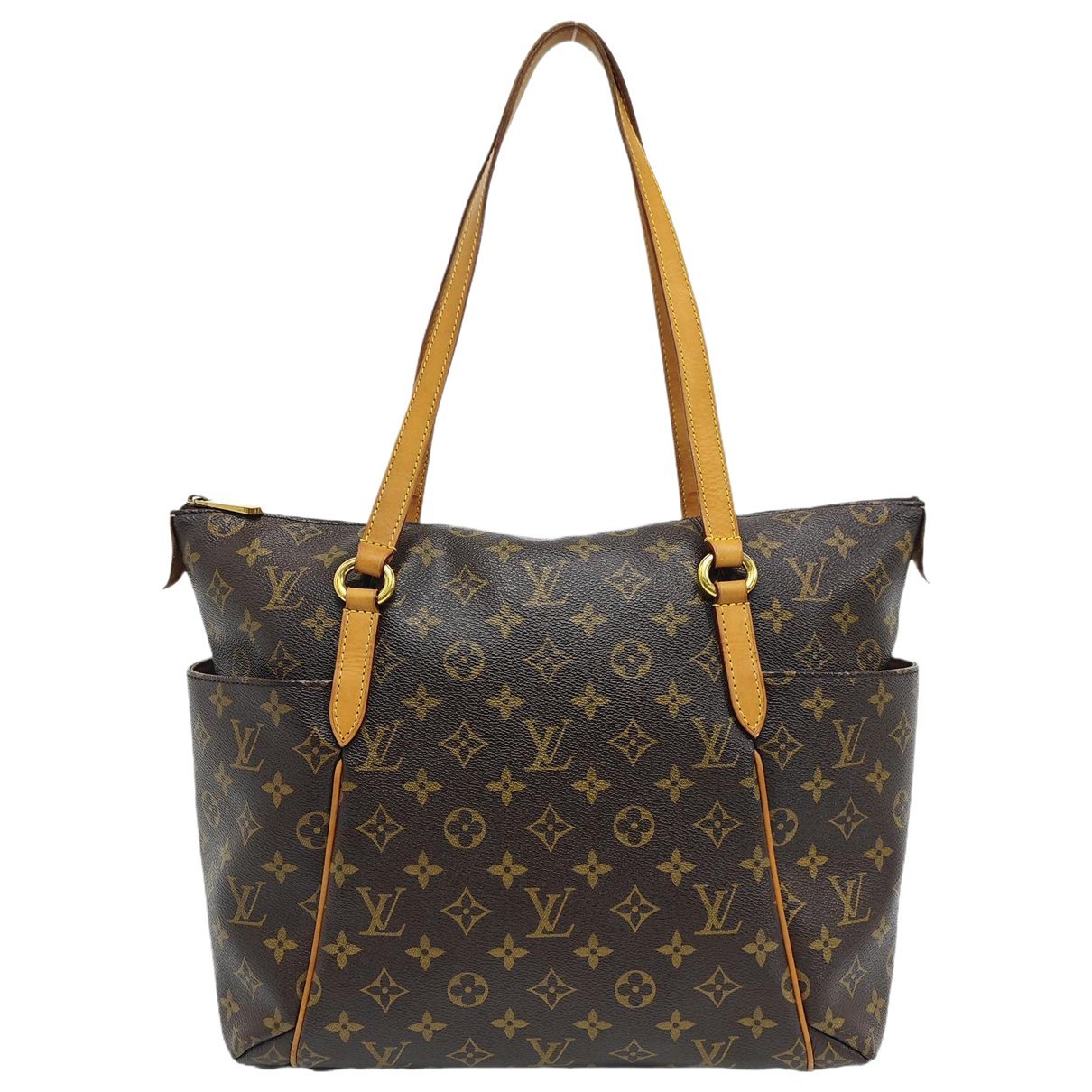 Totally leather handbag