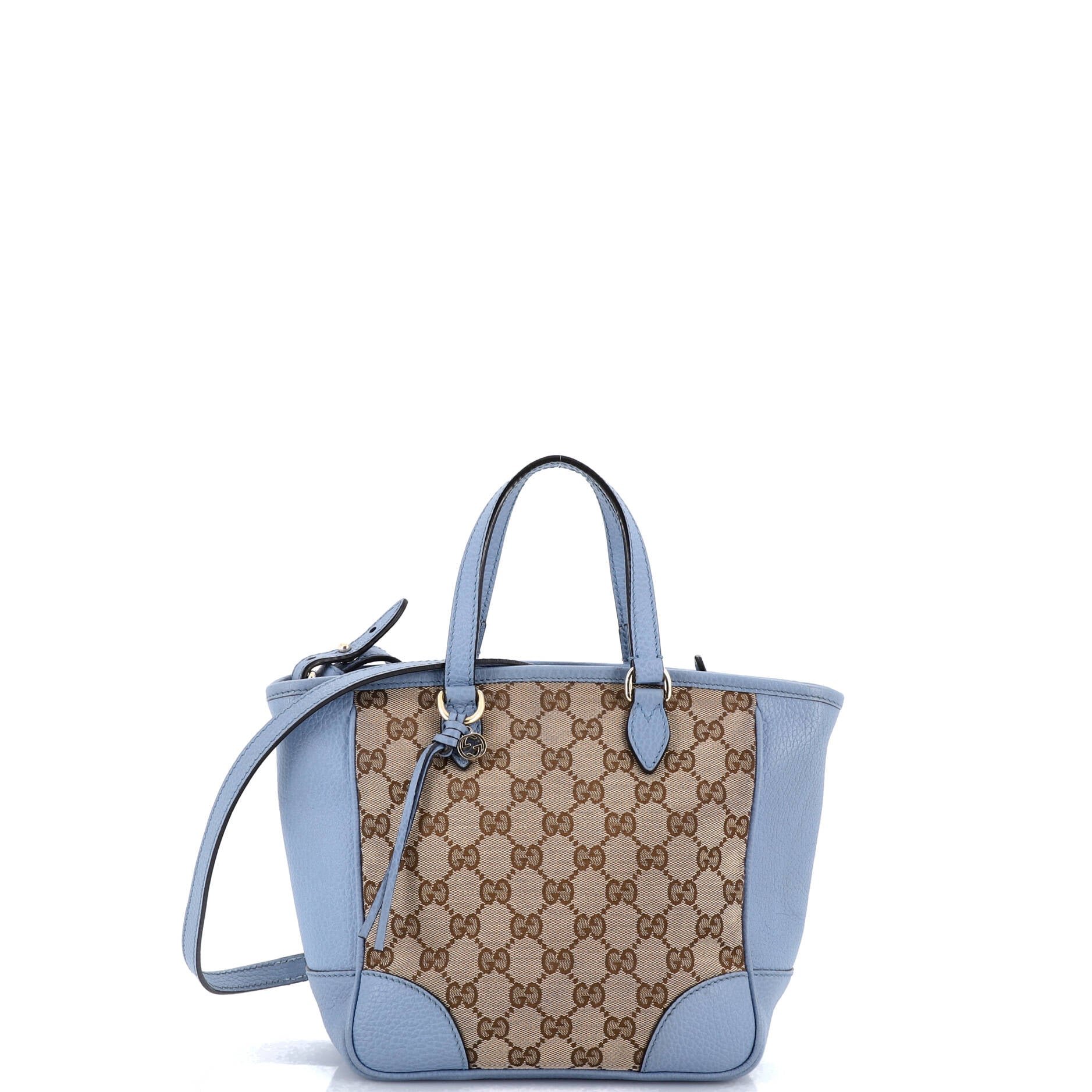 Bree Convertible Tote GG Canvas with Leather Small