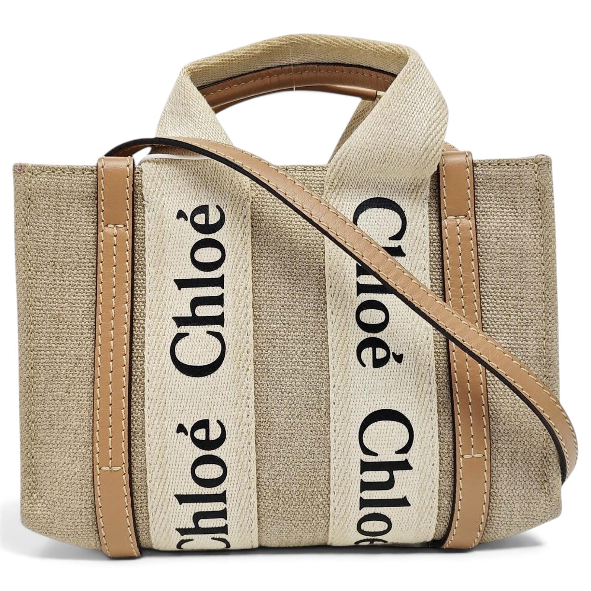 Woody cloth handbag