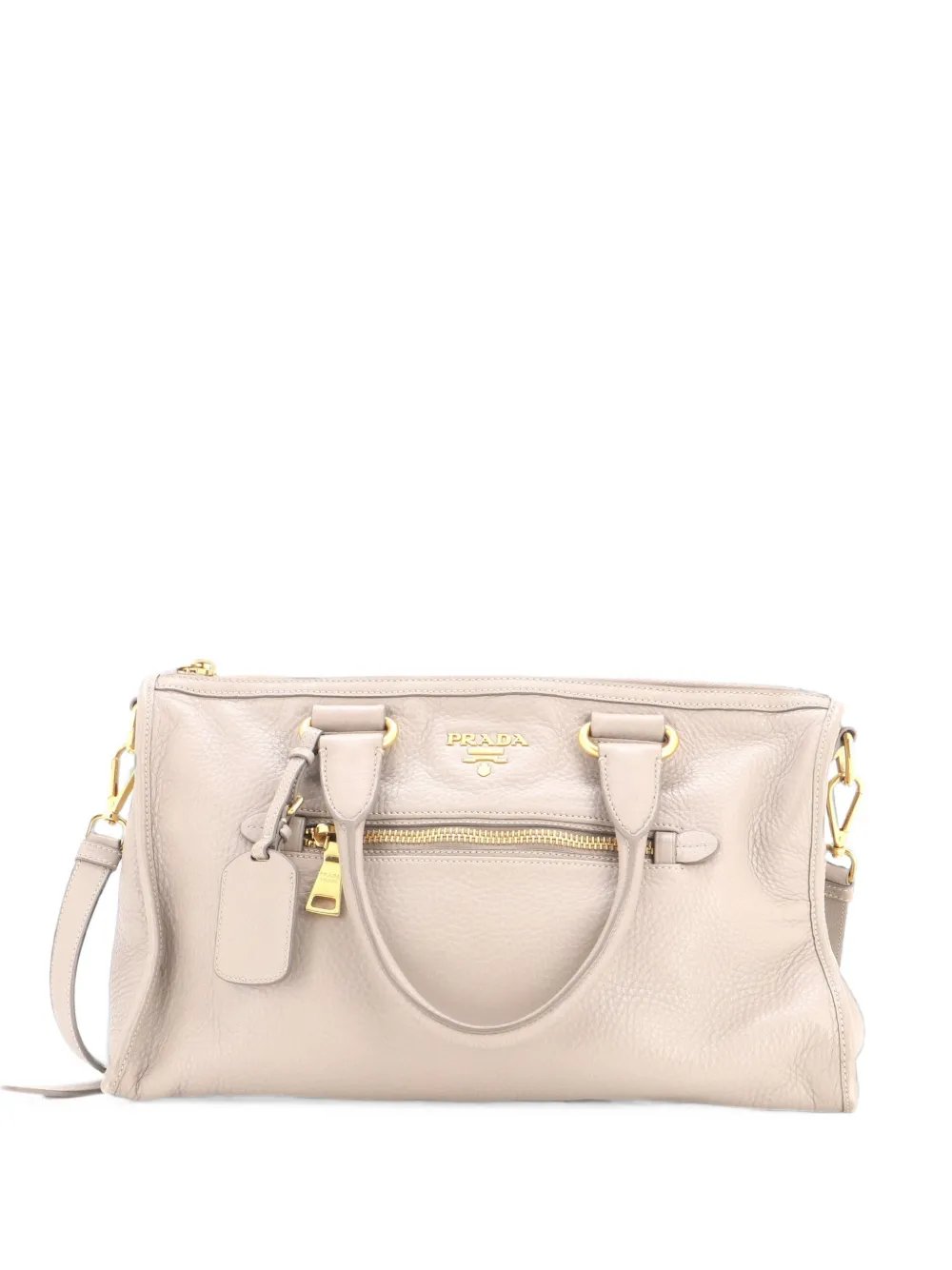 Front Zip Convertible Vitello Phenix Medium satchel