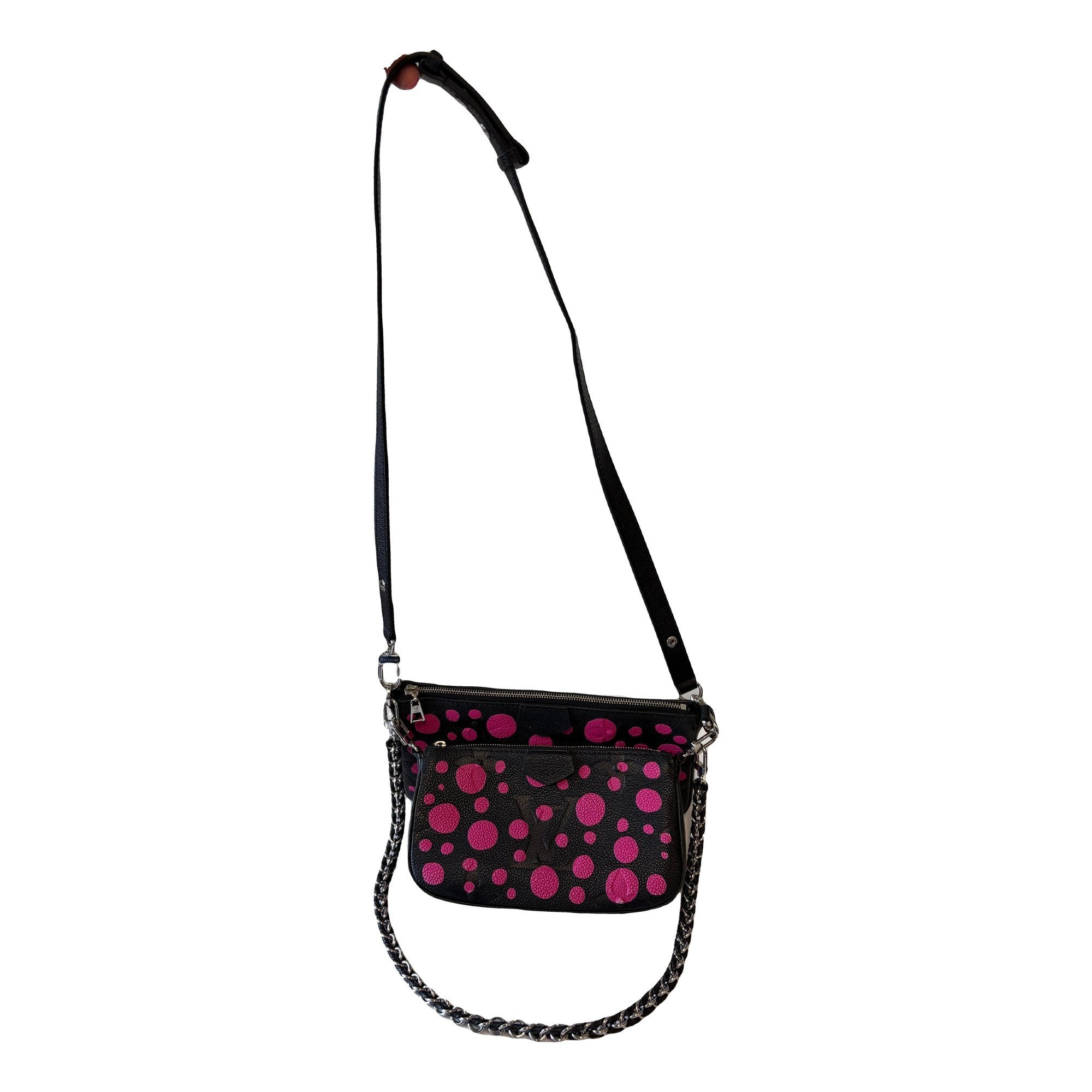 Multi Pochette Accessoires leather handbag