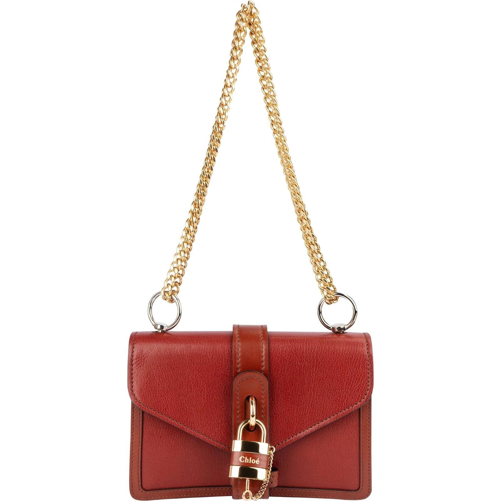 Aby Lock leather crossbody bag