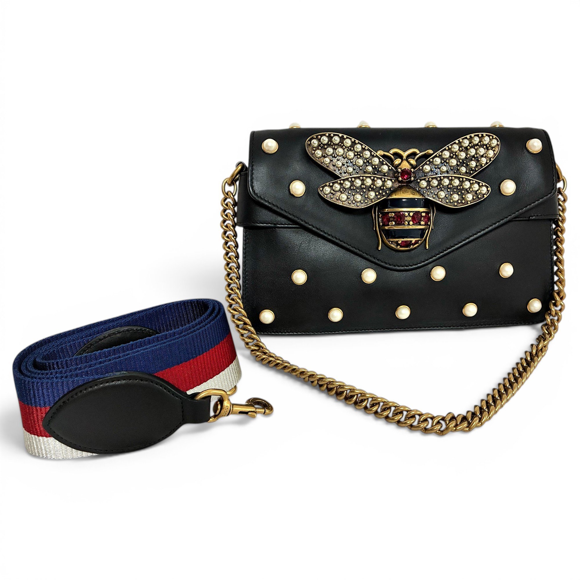 Broadway leather crossbody bag