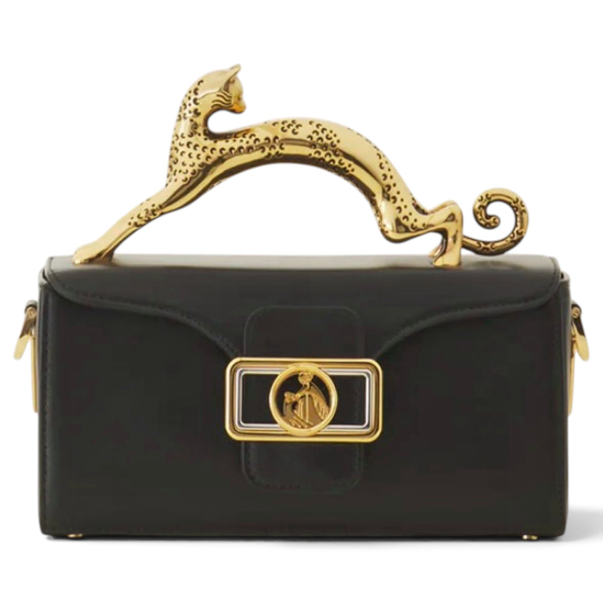 Lanvin Pencil Chat leather handbag