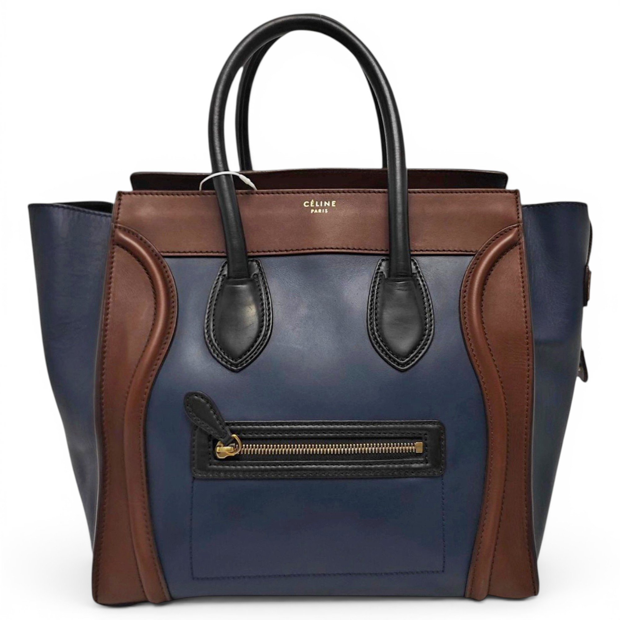 Luggage leather handbag