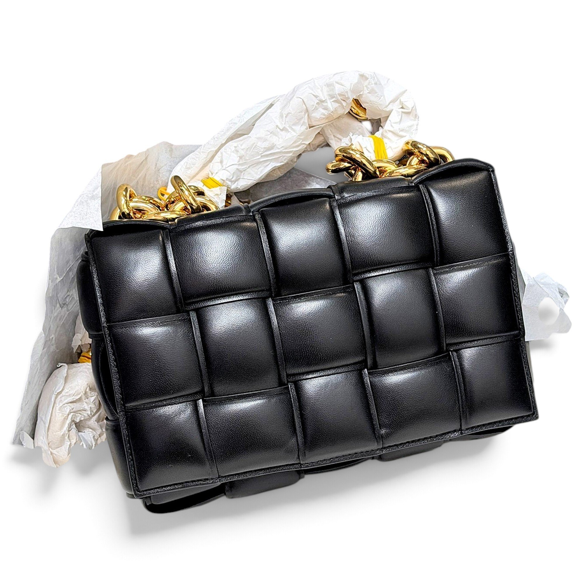 Bottega Veneta Chain Cassette leather handbag