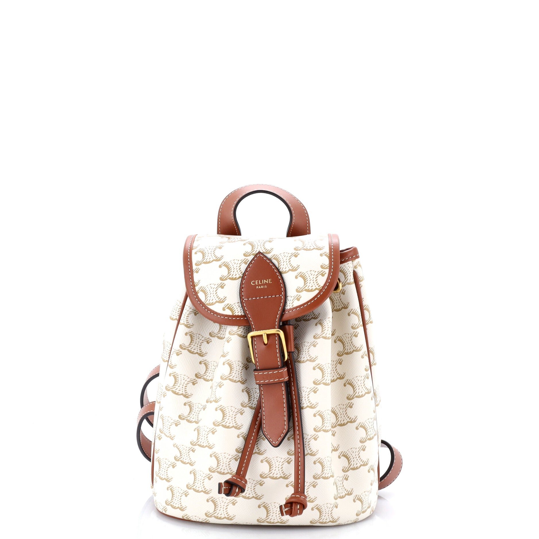 Folco Backpack Triomphe Coated Canvas Mini