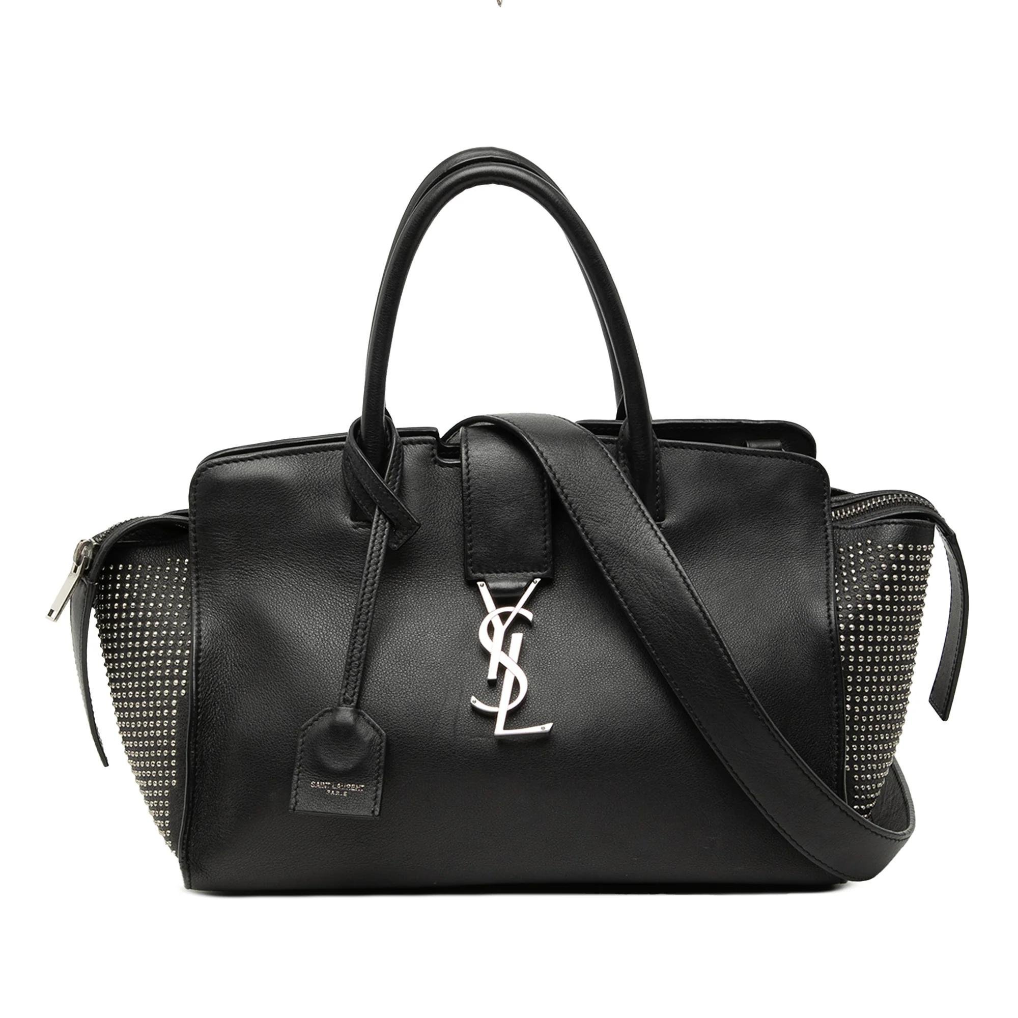 Downtown leather satchel