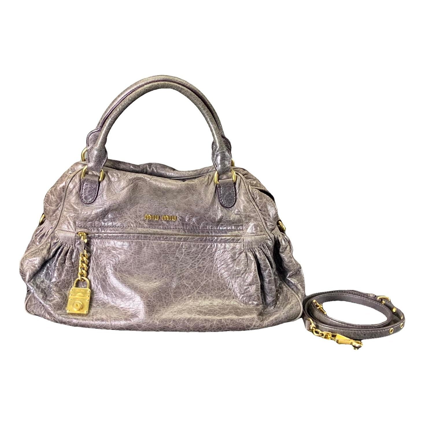 Vitello leather crossbody bag