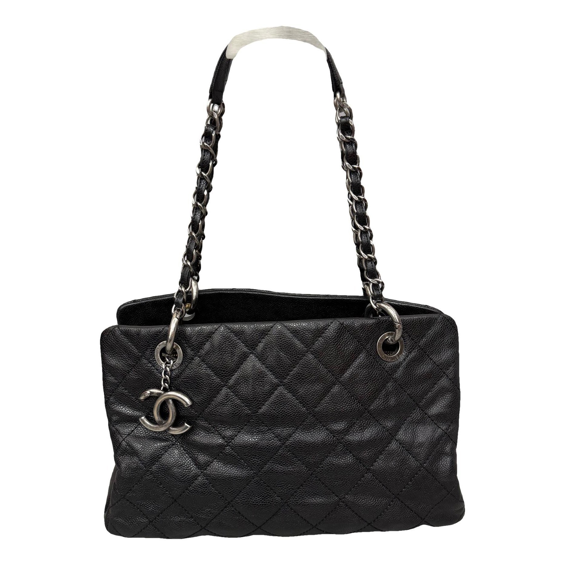 Grand shopping leather tote