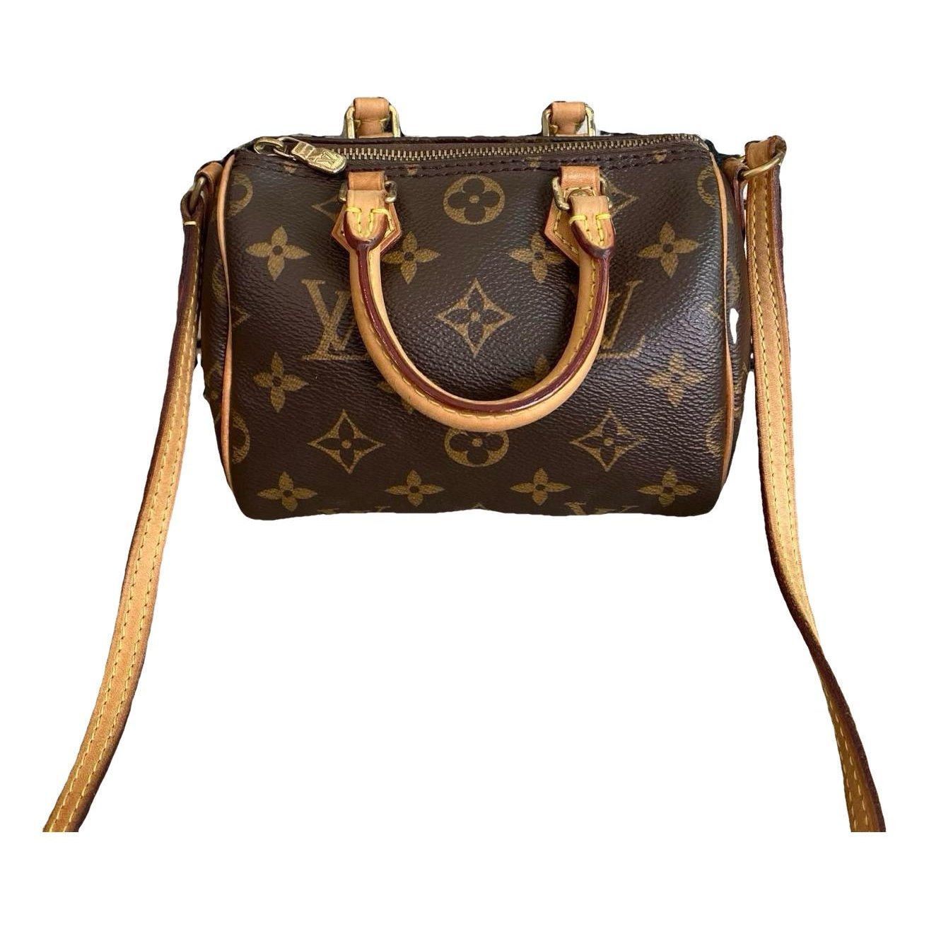 Nano Speedy / Mini HL leather handbag