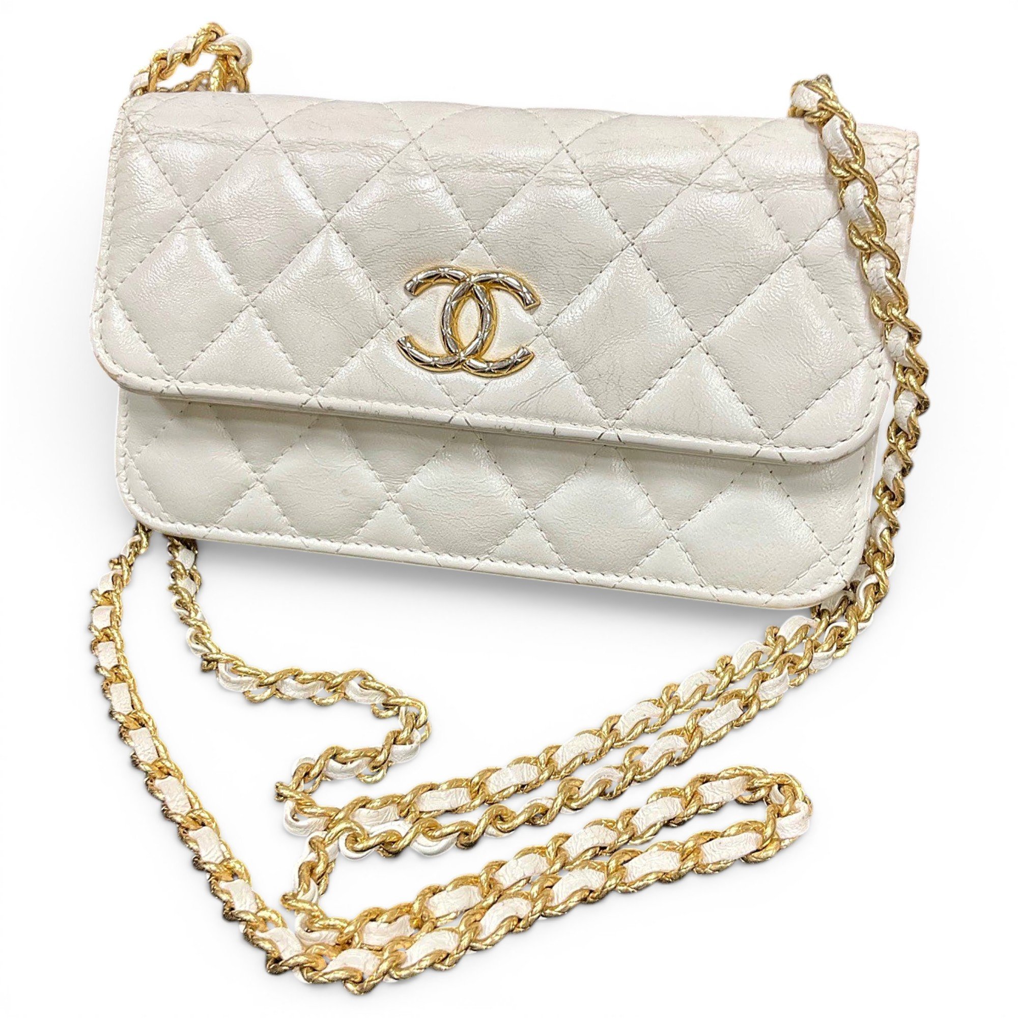 Wallet On Chain Timeless/Classique leather handbag