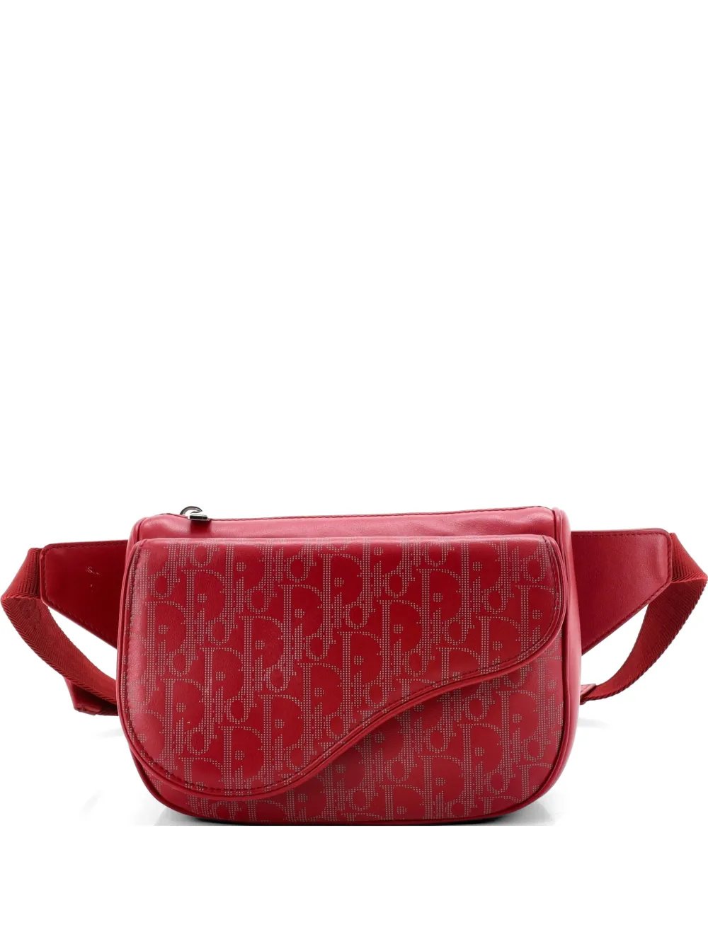 World Tour Saddle Oblique Galaxy Leather belt bag