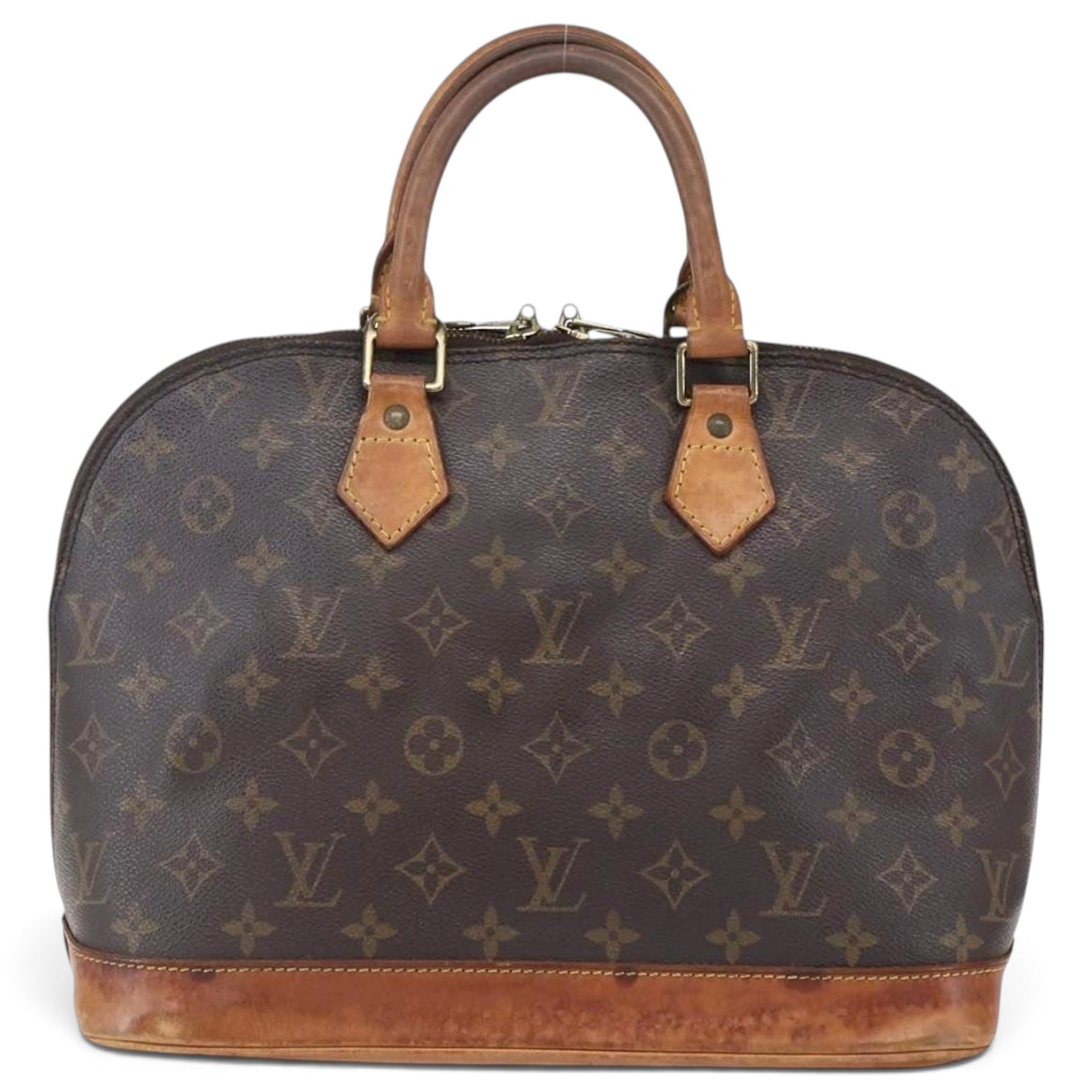 Alma leather handbag