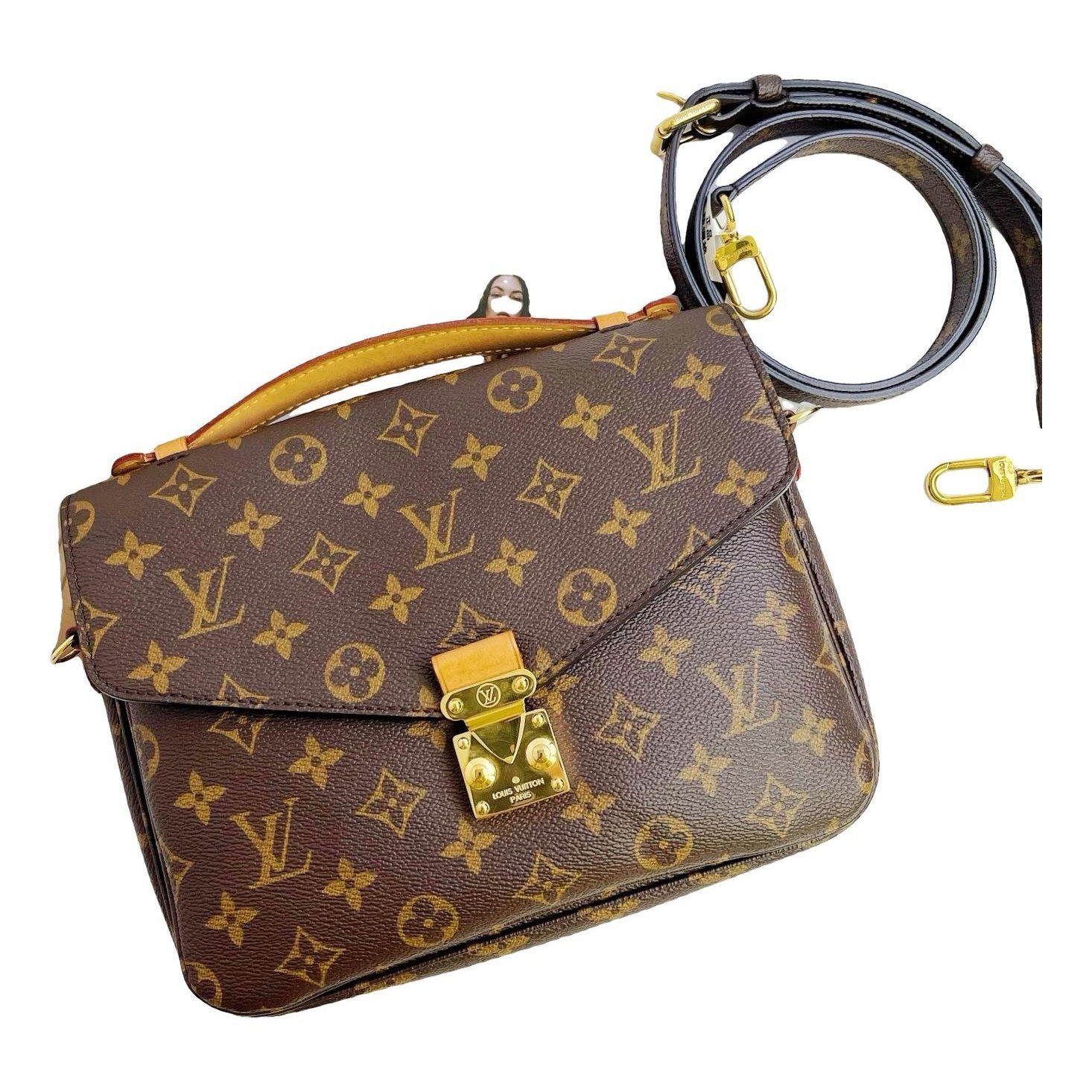Metis leather handbag