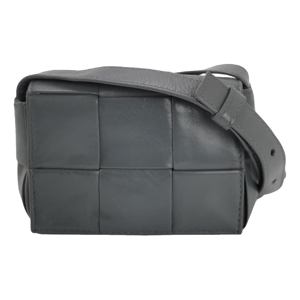 Cassette leather crossbody bag