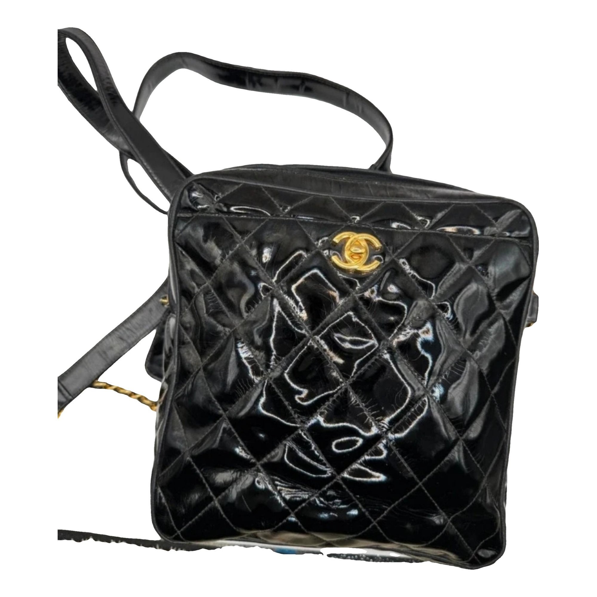 Leather backpack