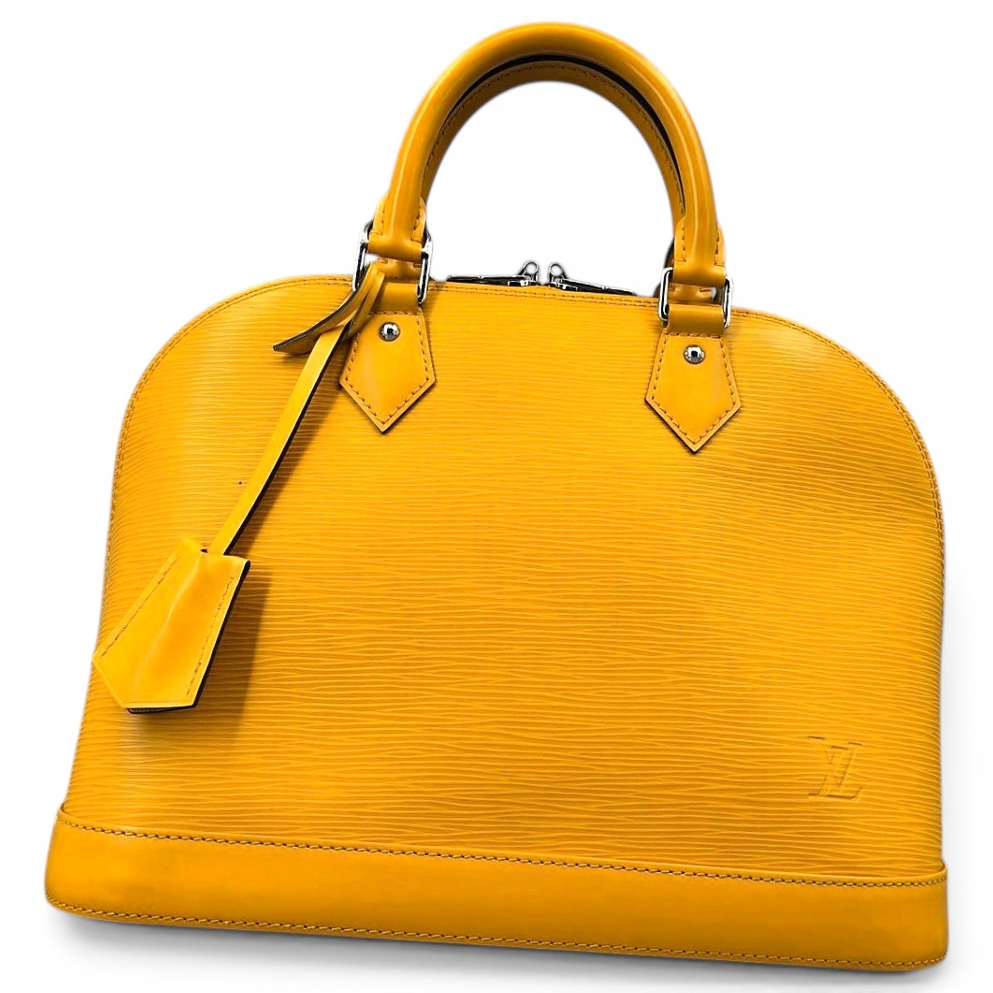 Alma leather handbag