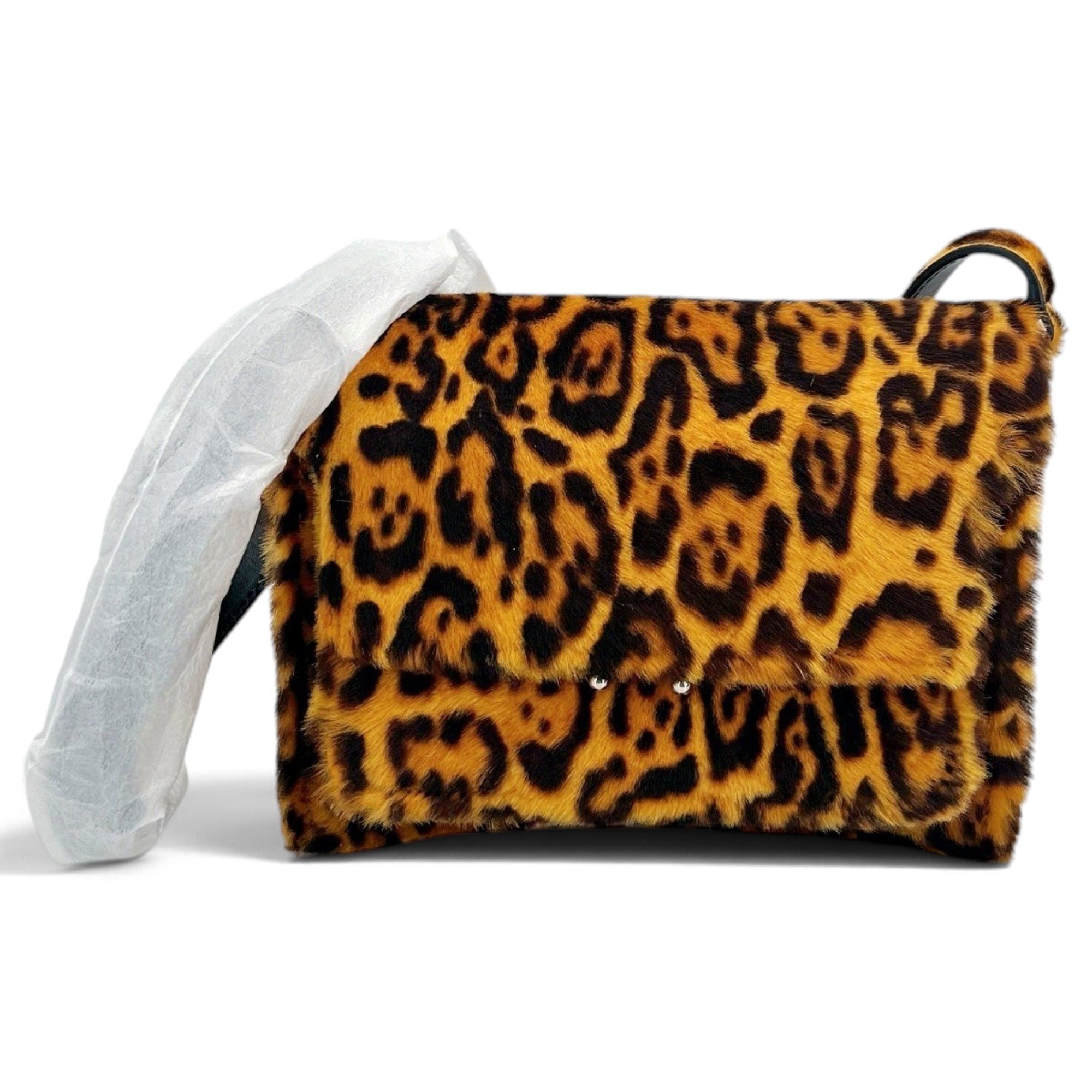 Marni Trunk pony-style calfskin handbag