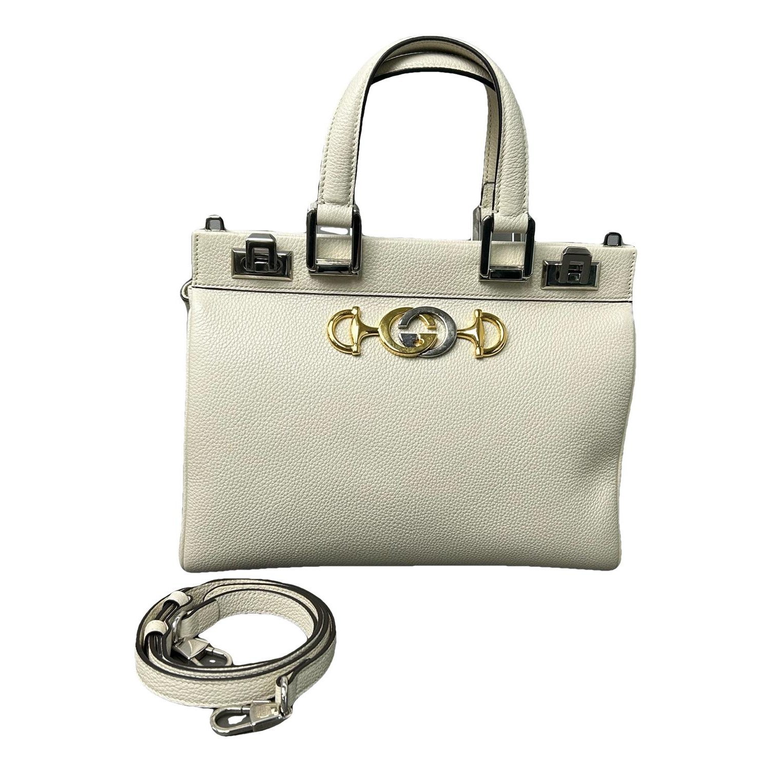 Zumi leather handbag