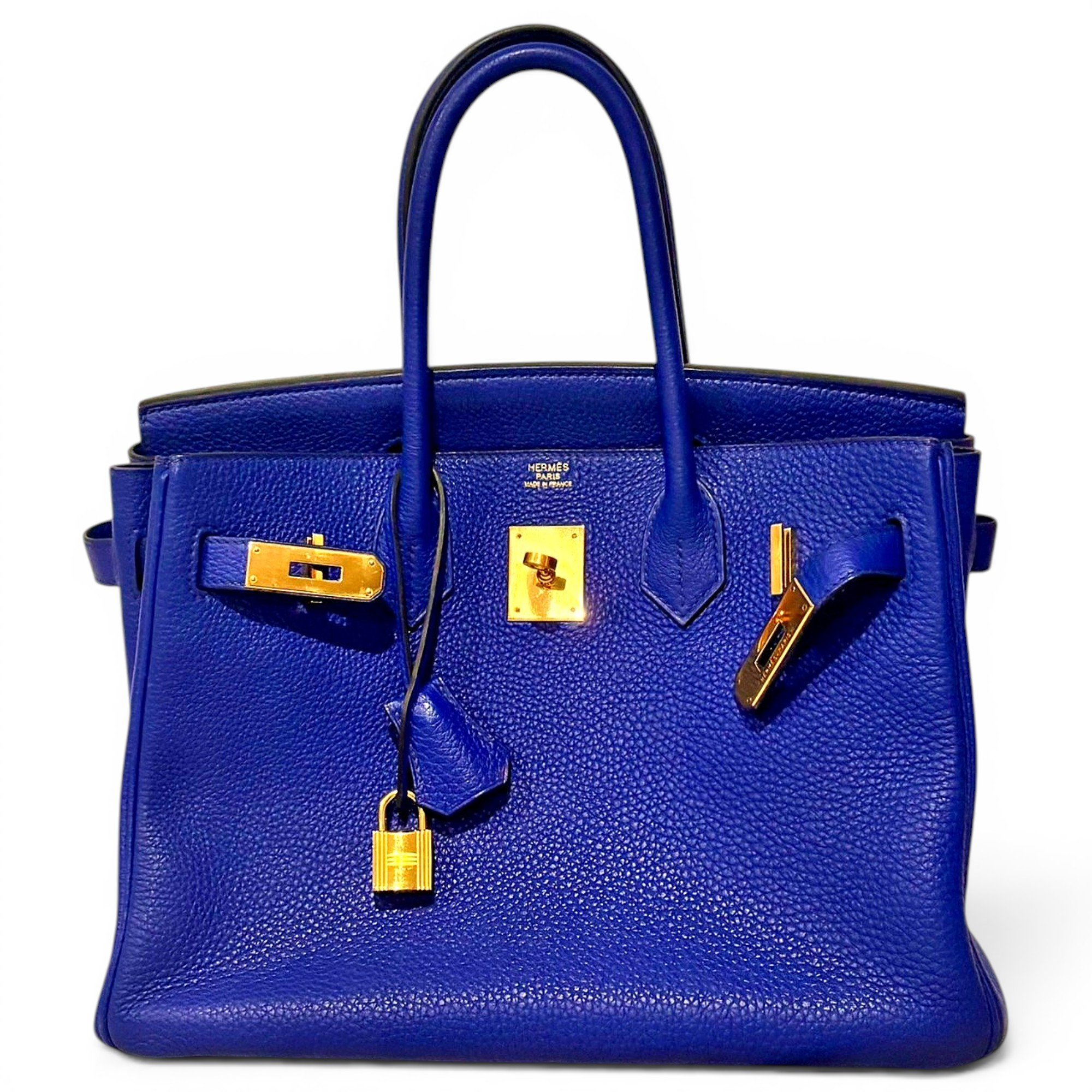 Birkin 30 leather handbag