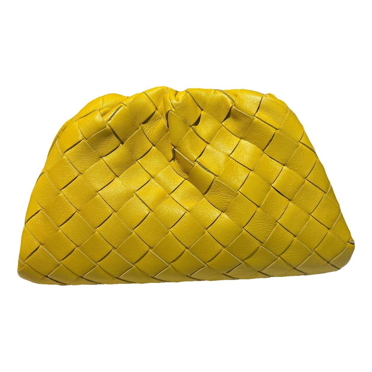 Pouch leather handbag