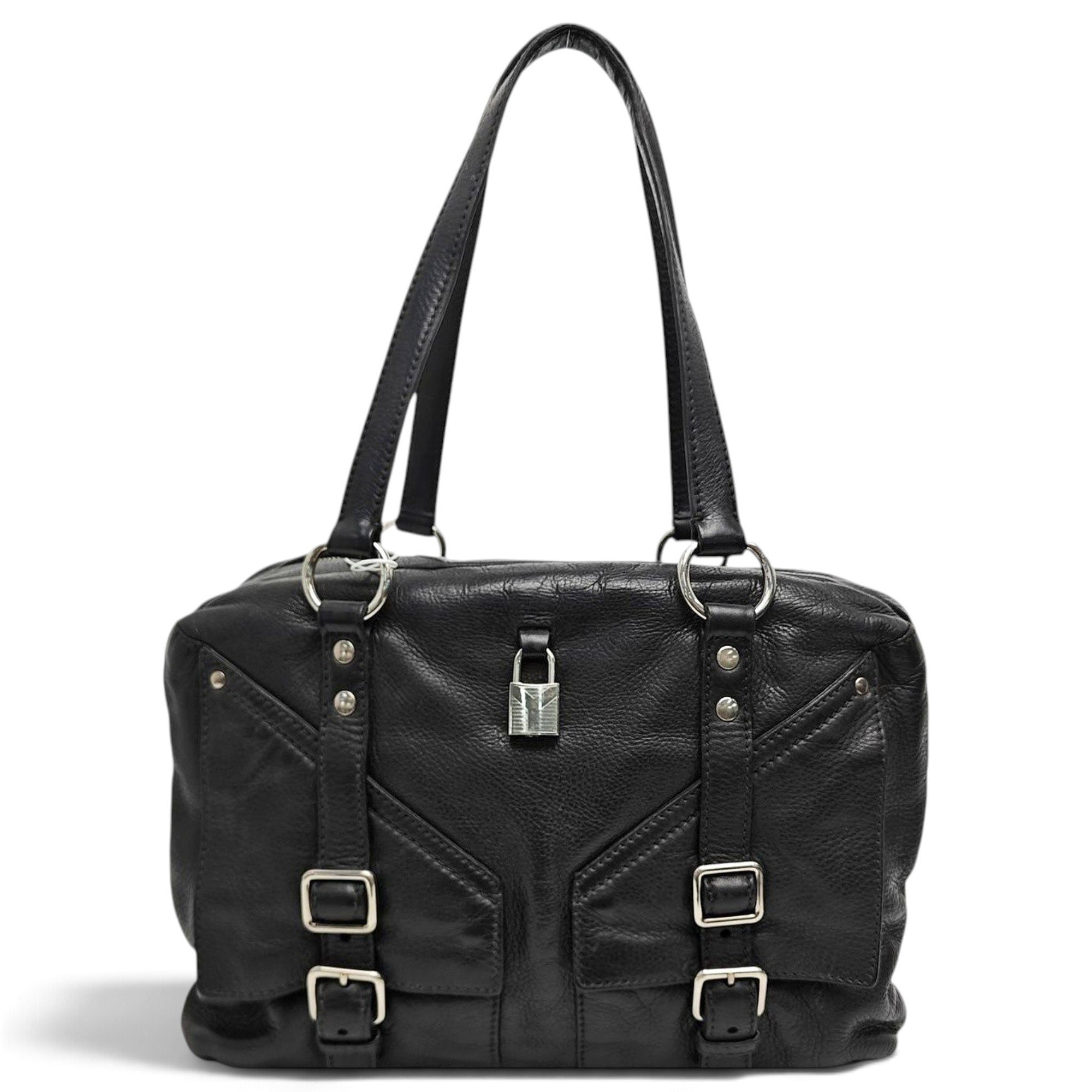 Boîte Love leather handbag