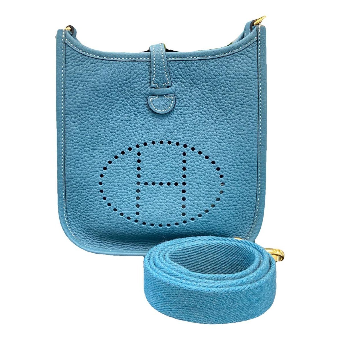 Evelyne leather handbag
