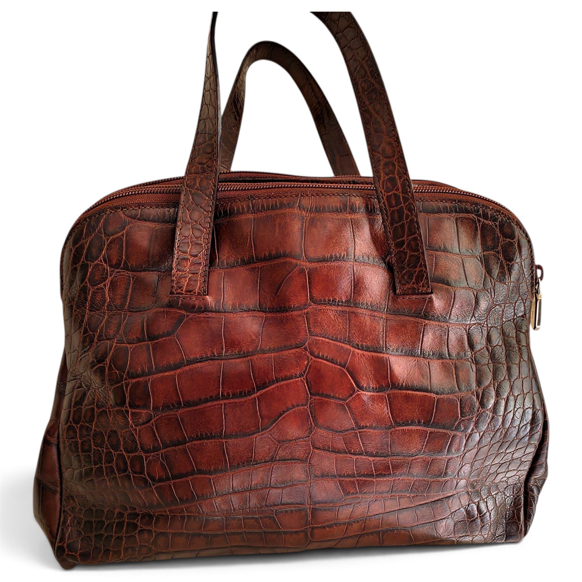 Leather handbag