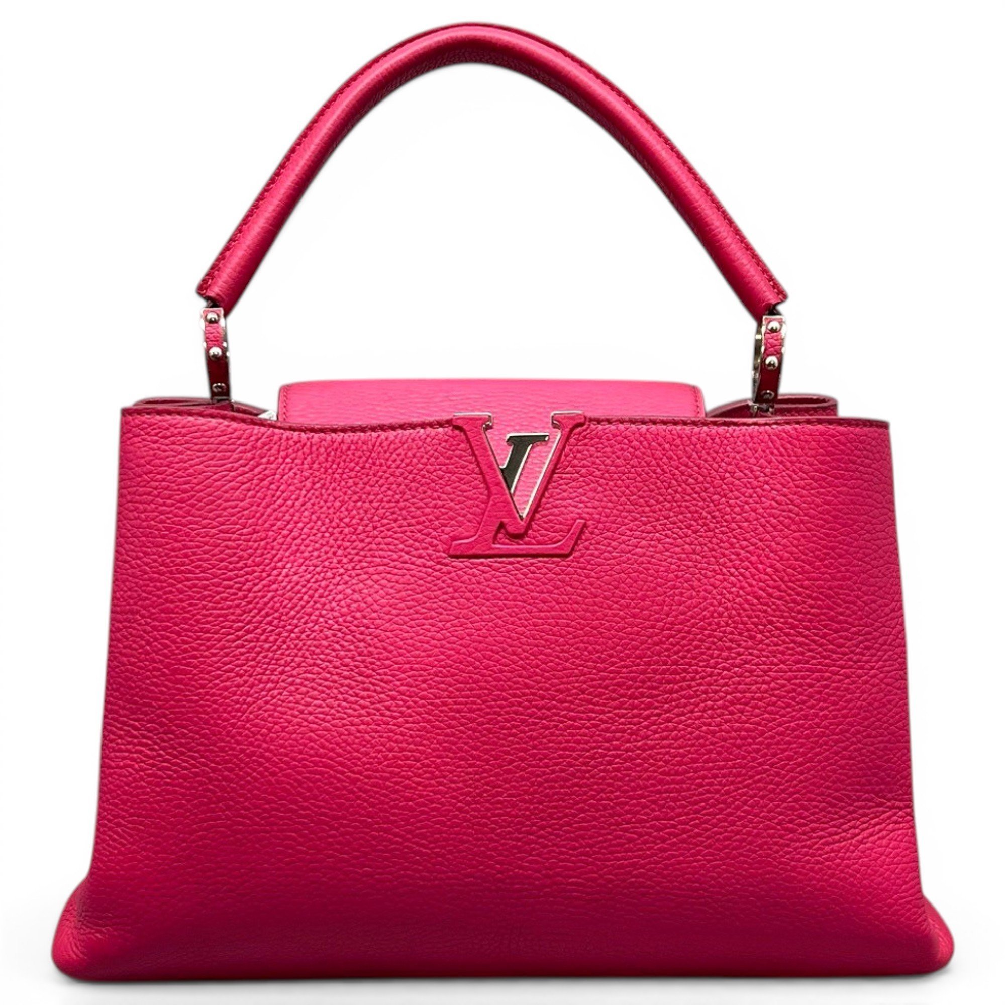 Capucines leather handbag