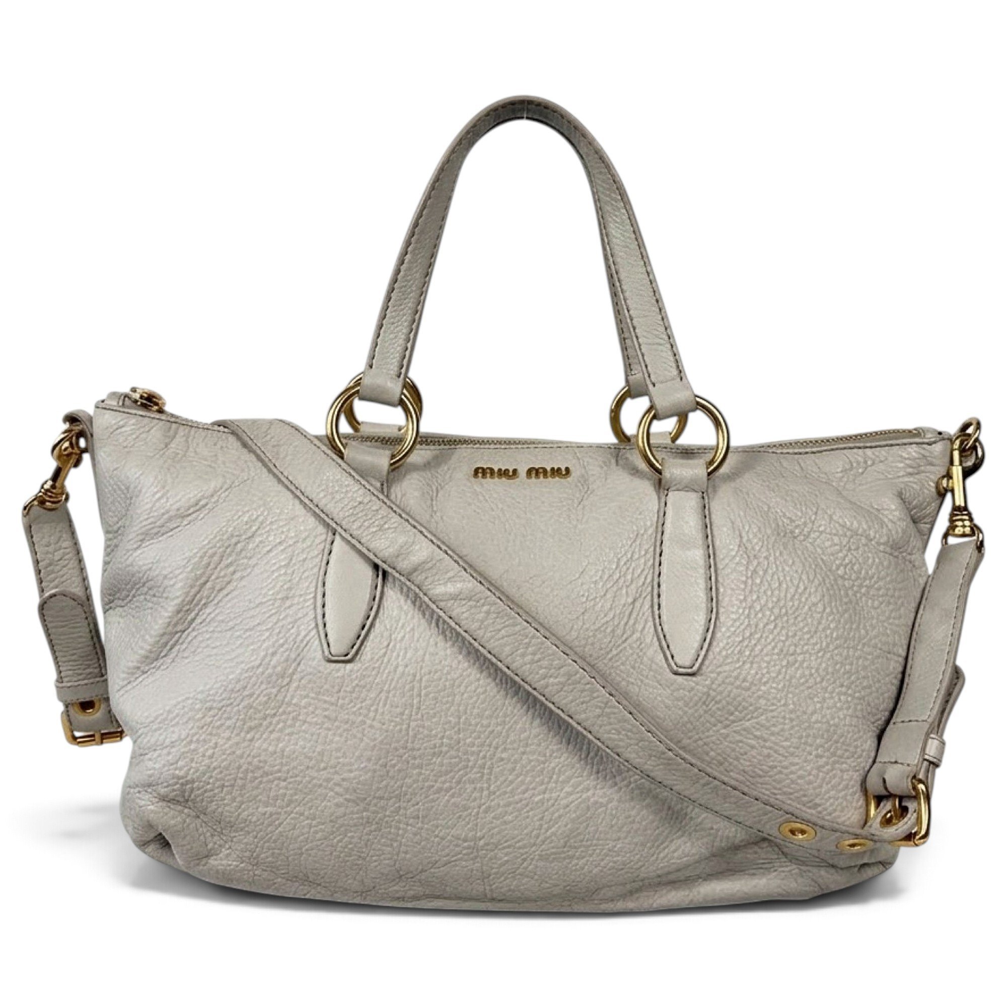 Leather handbag