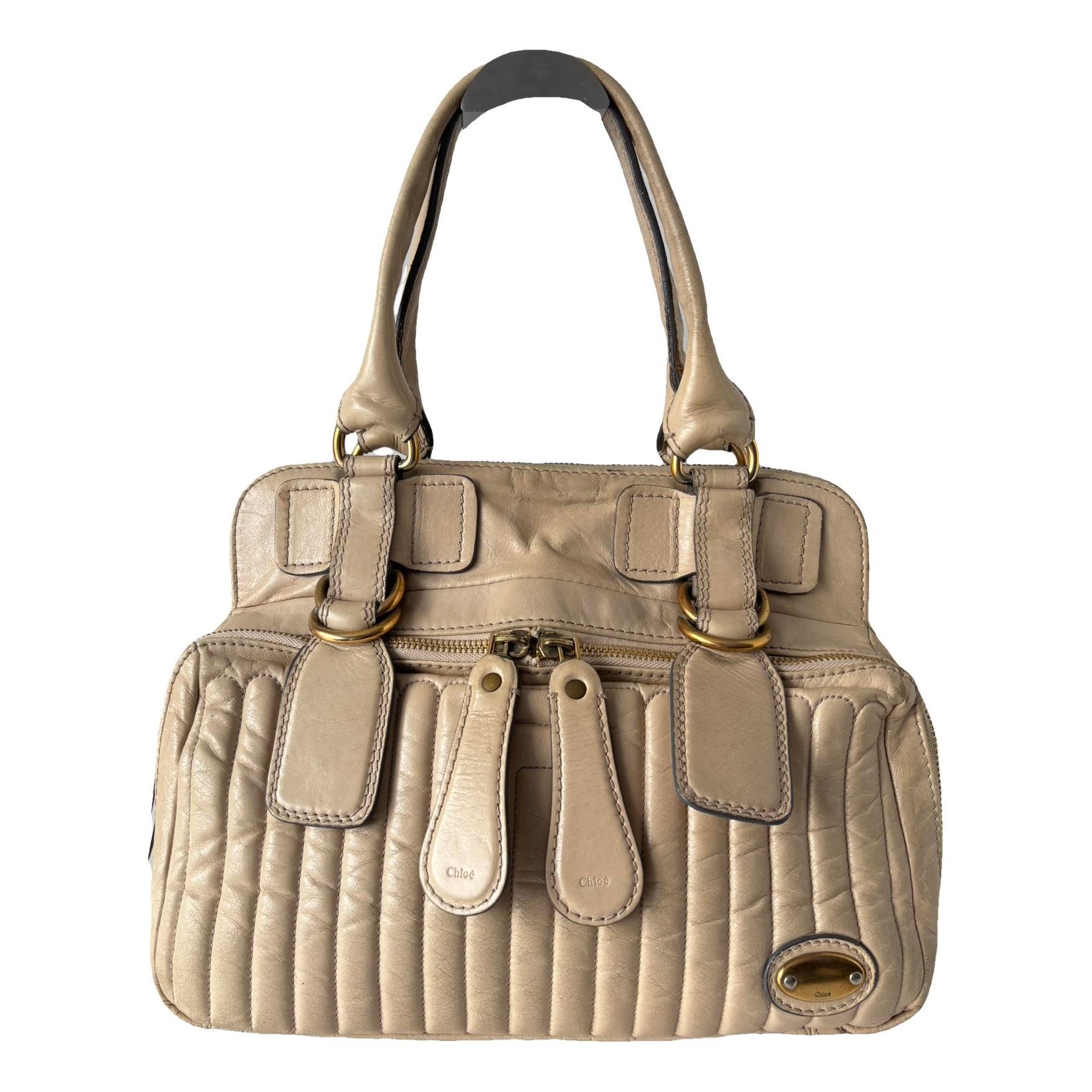 Bay leather handbag